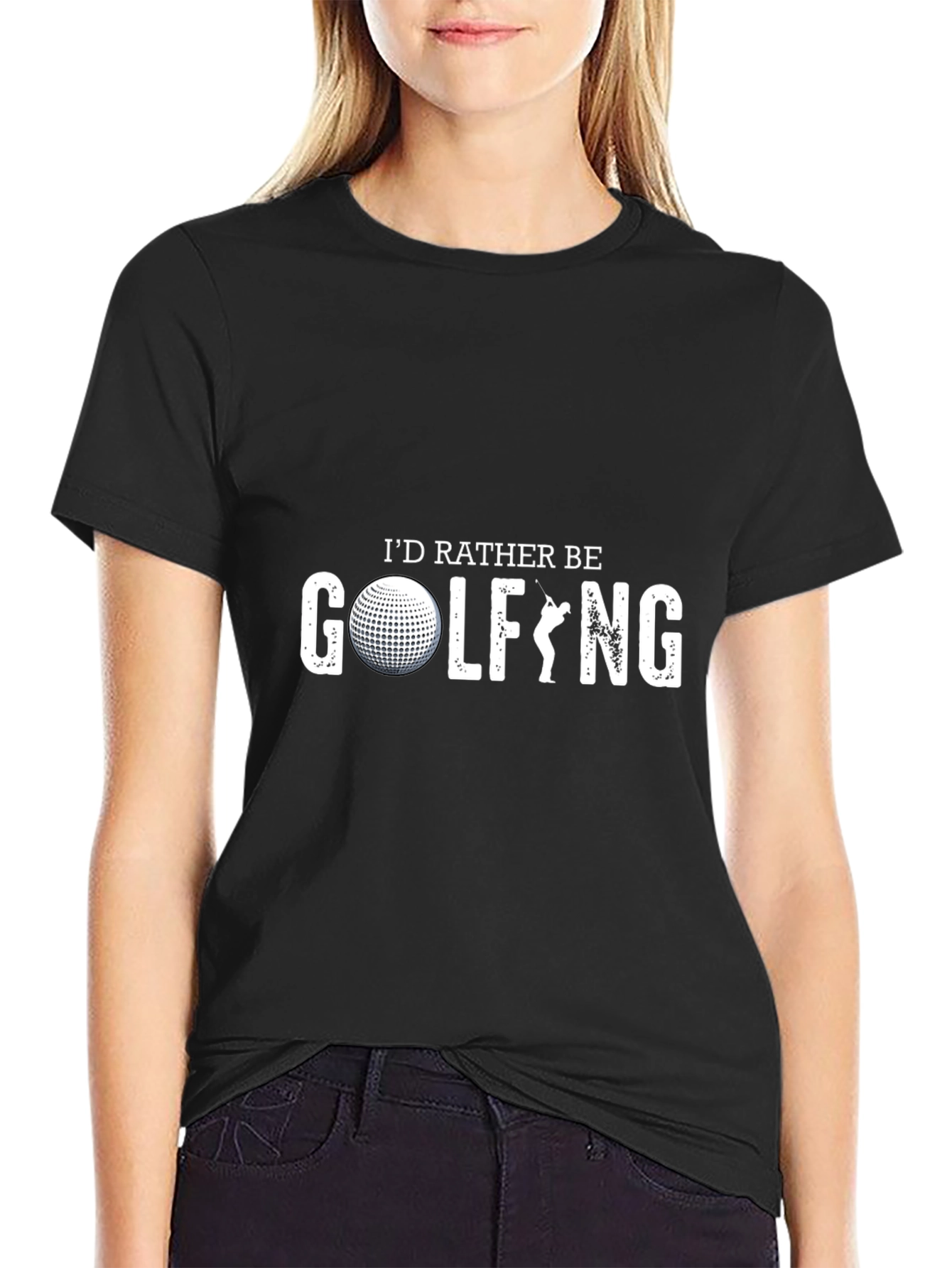 Id Rather Be Golfing T-Shirt