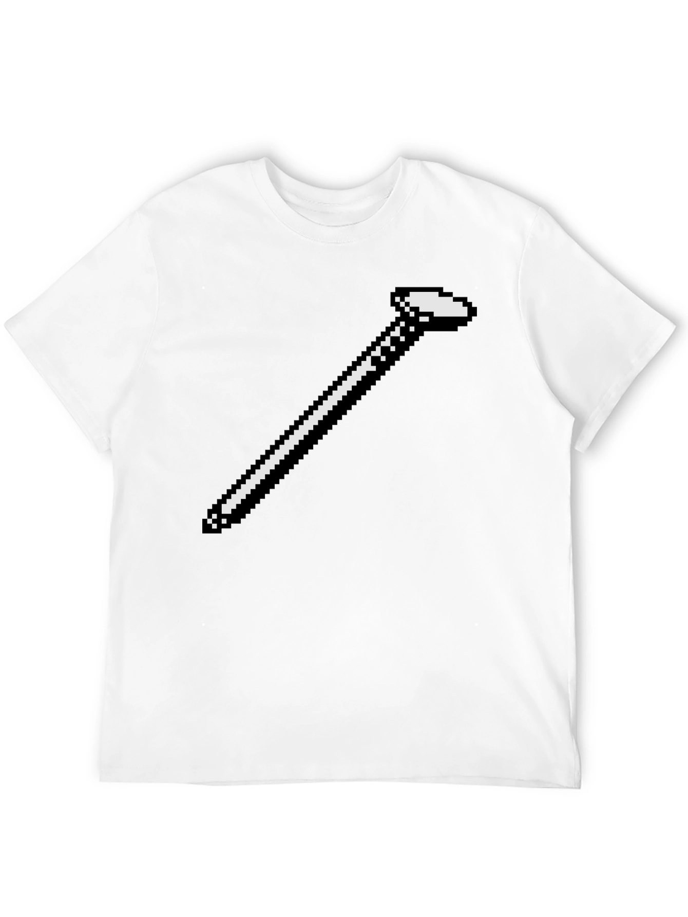 Retro Pixel Golf Club T-Shirt - Gamer Style Tee