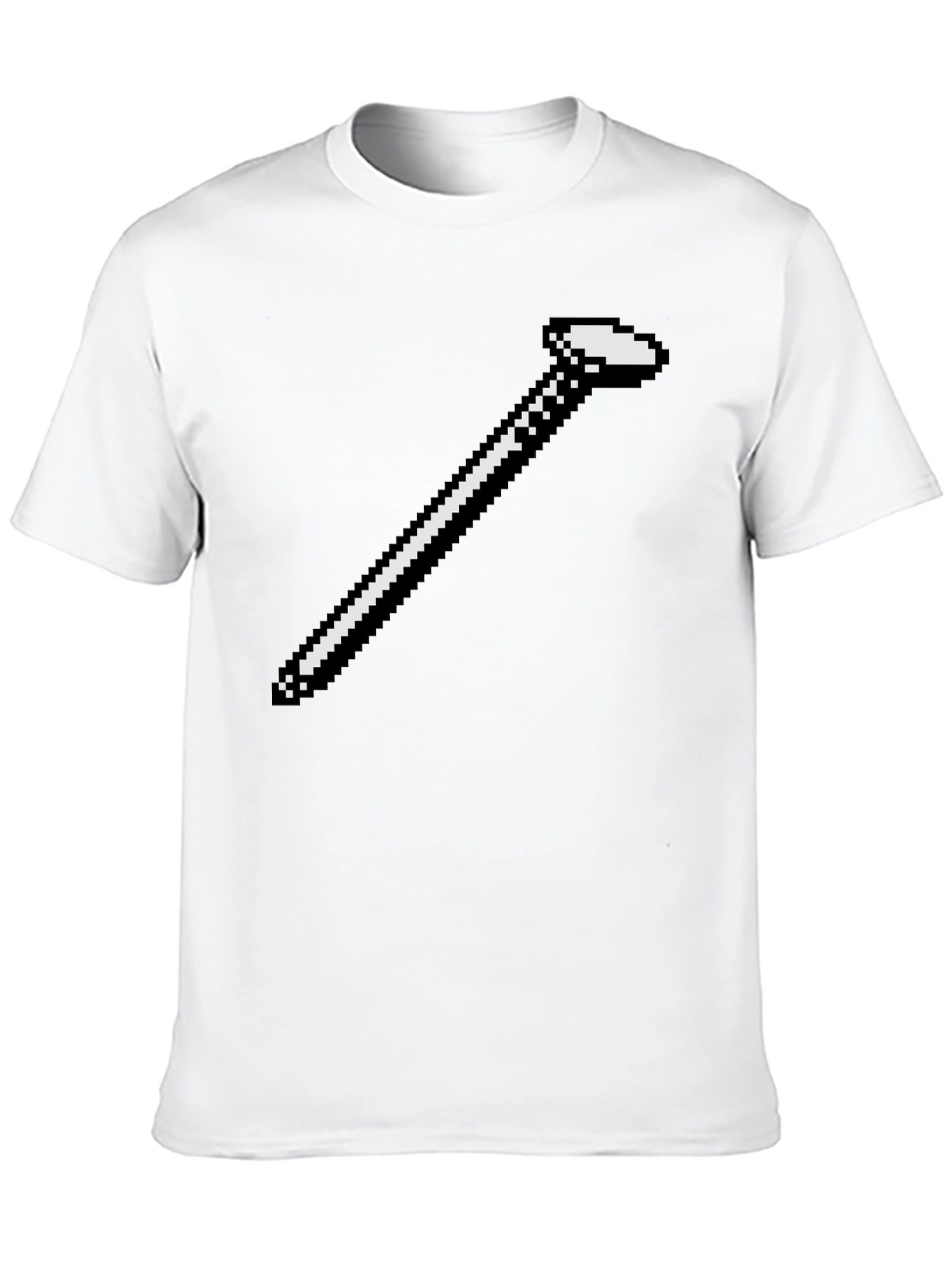 Retro Pixel Golf Club T-Shirt - Gamer Style Tee