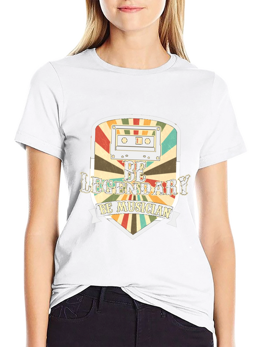 Retro Be Legendary Musician T-Shirt