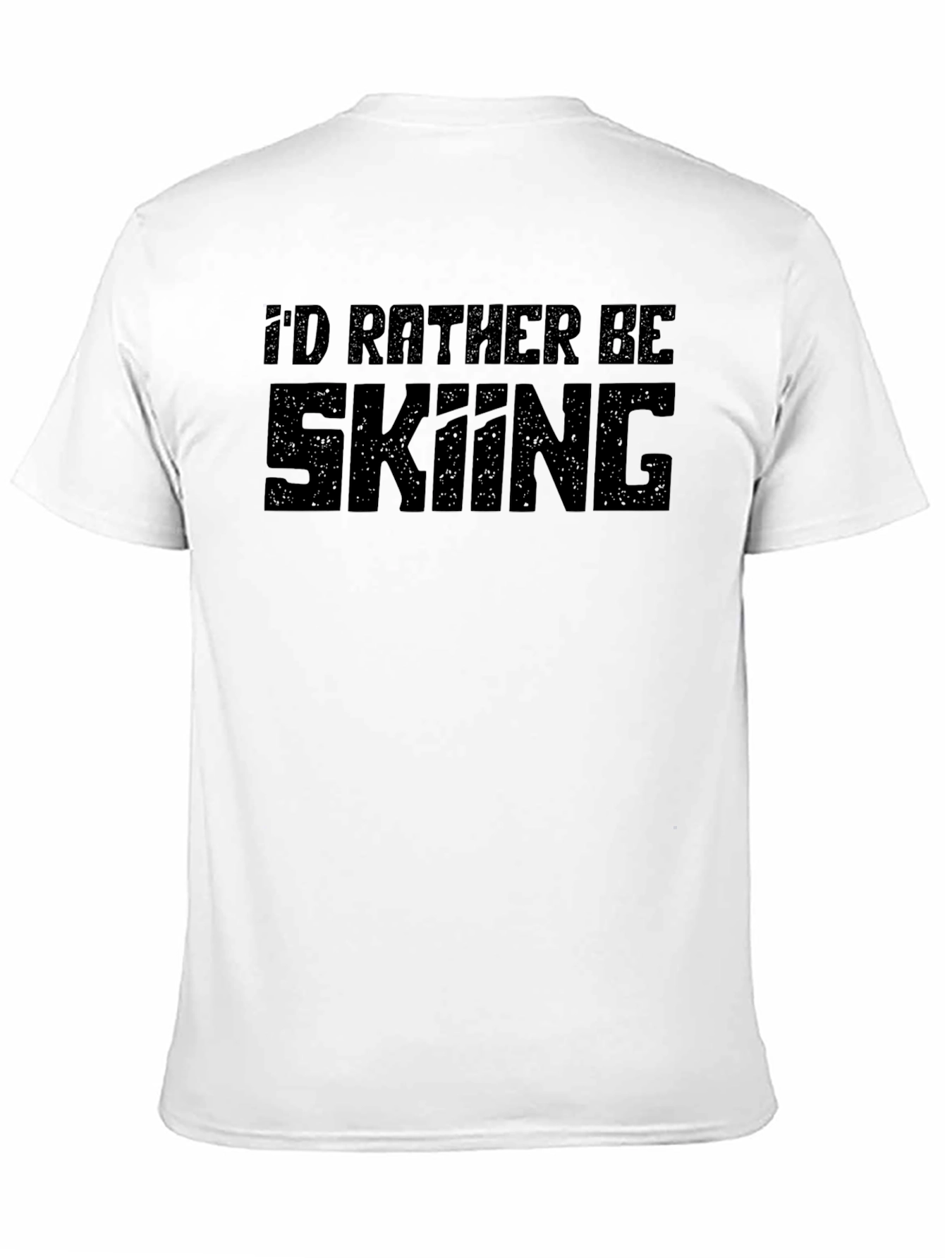 Id Rather Be Skiing T-Shirt