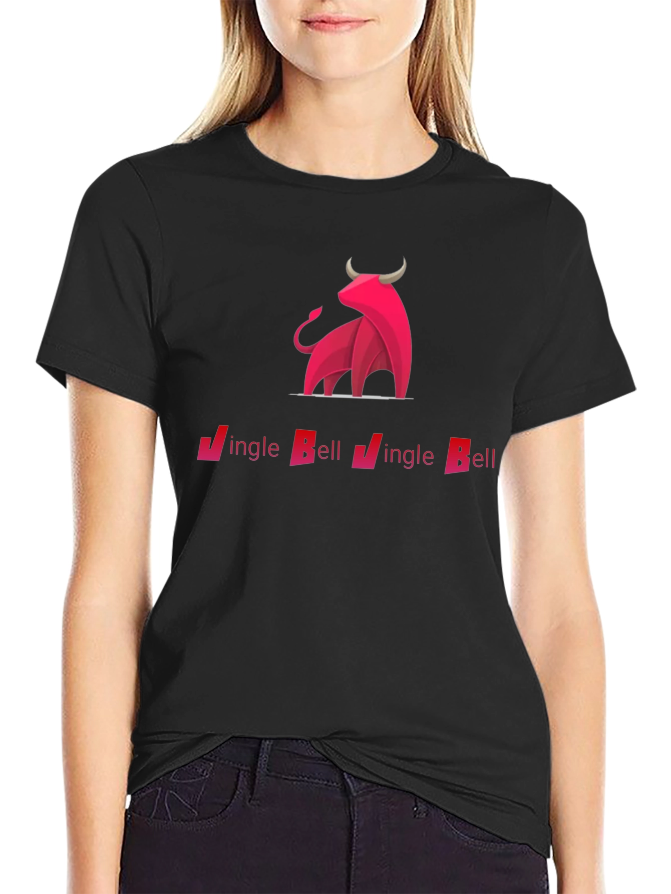 Jingle Bull Graphic Tee - Holiday Edition