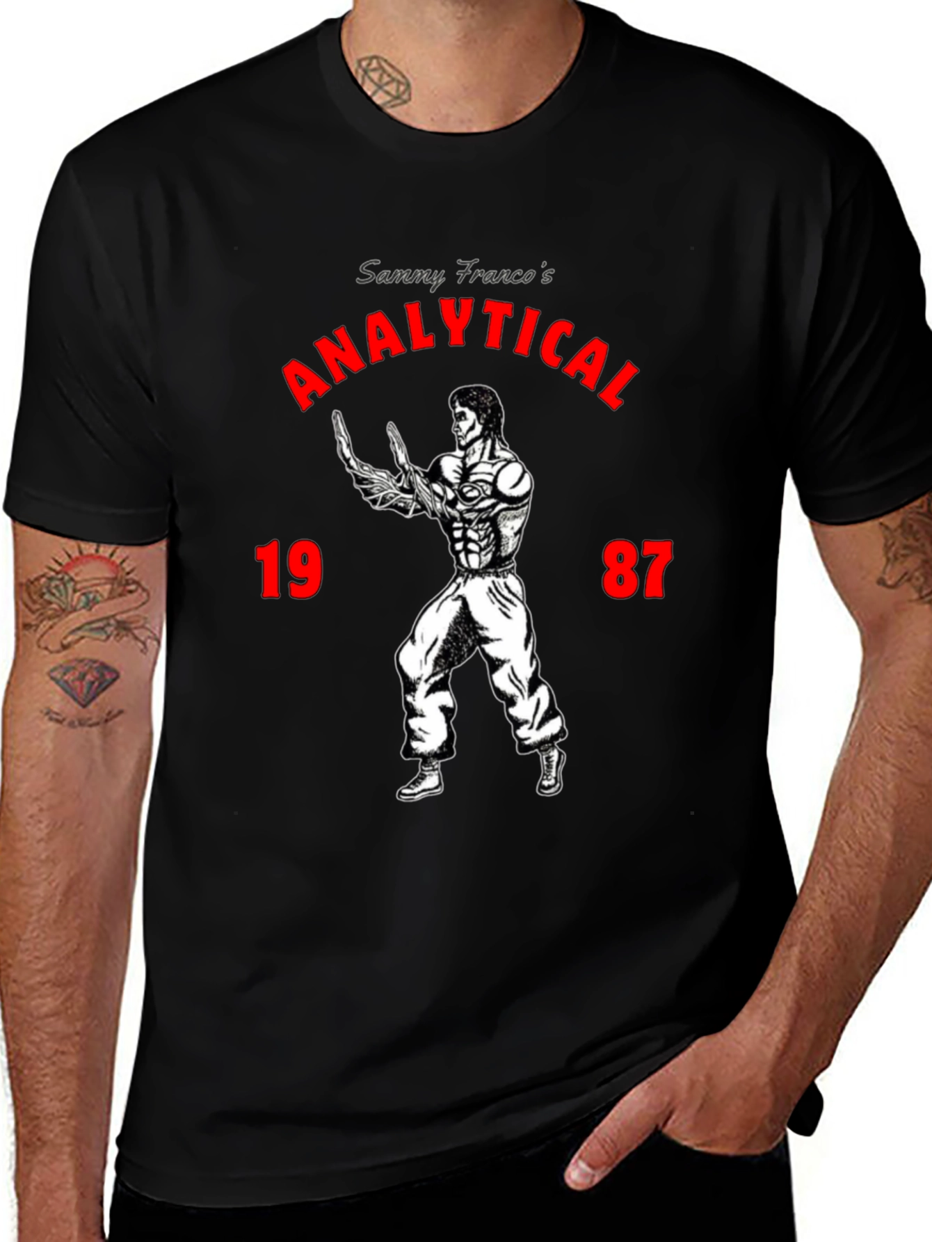 Analytical 1987 Sammy Franco Graphic T-Shirt