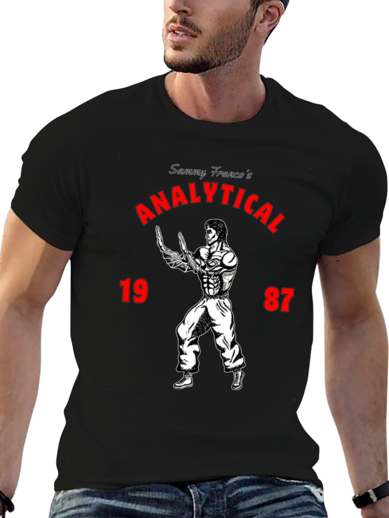 Analytical 1987 Sammy Franco Graphic T-Shirt