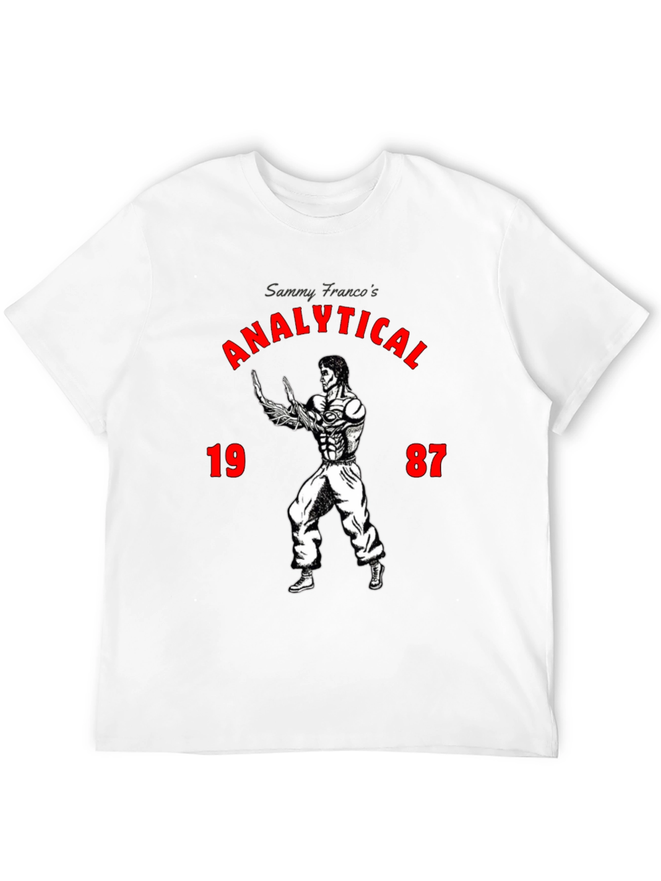 Analytical 1987 Sammy Franco Graphic T-Shirt