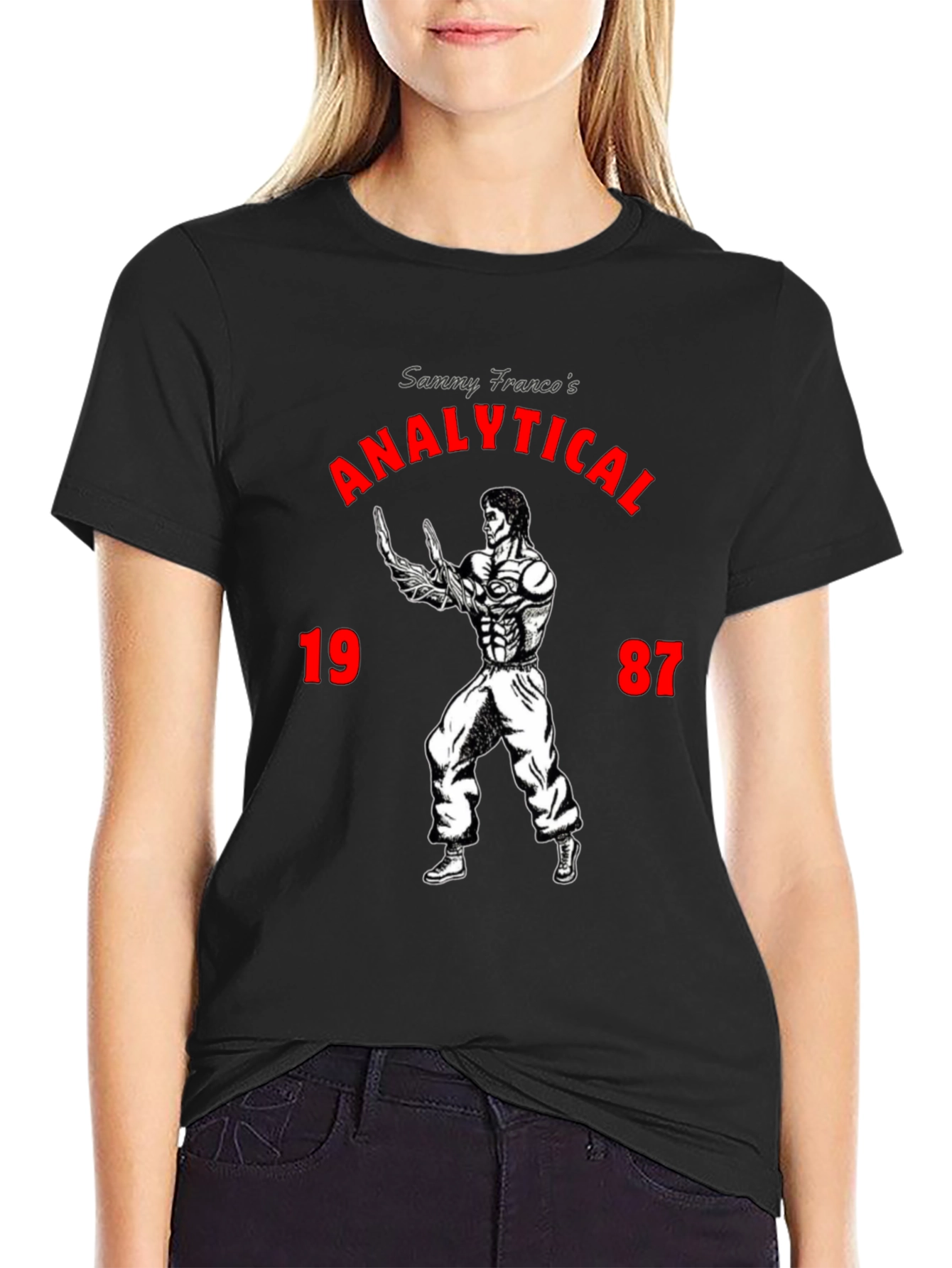 Analytical 1987 Sammy Franco Graphic T-Shirt