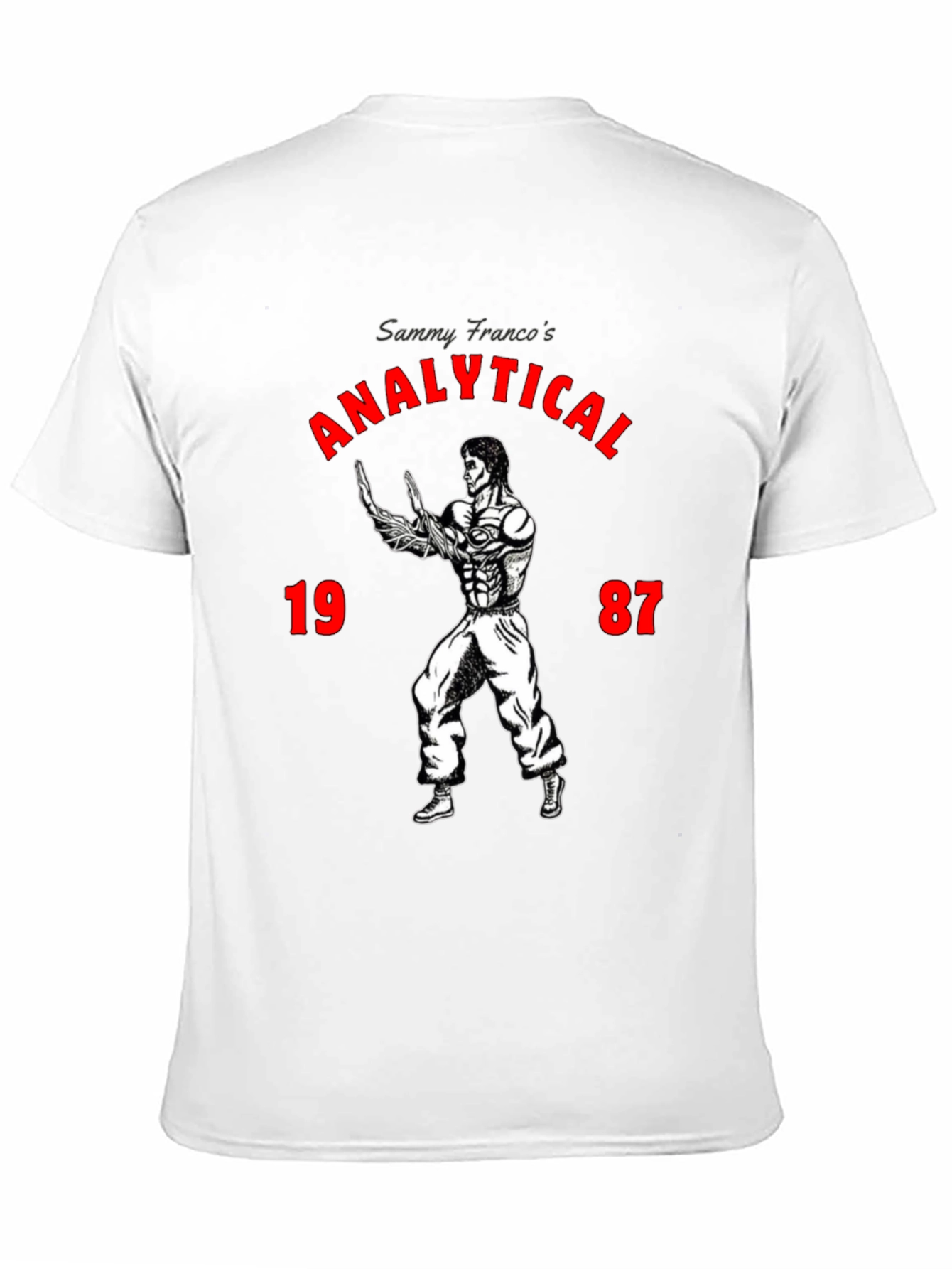 Analytical 1987 Sammy Franco Graphic T-Shirt