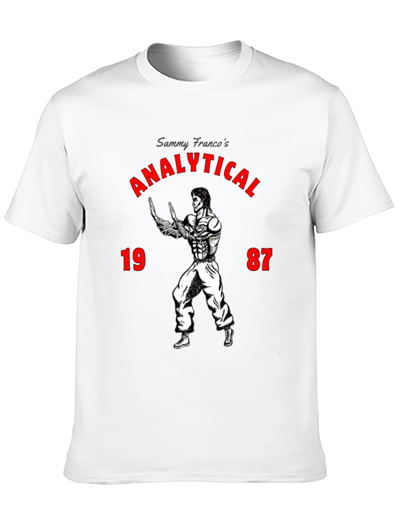 Analytical 1987 Sammy Franco Graphic T-Shirt
