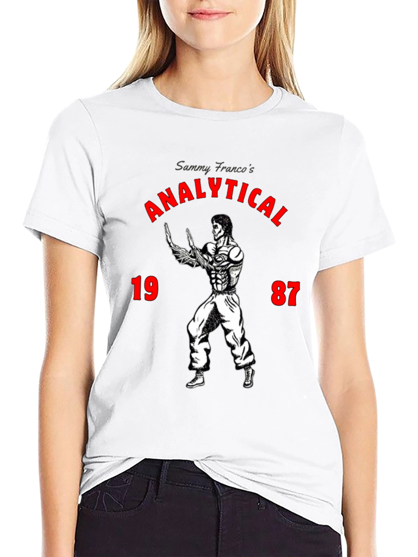 Analytical 1987 Sammy Franco Graphic T-Shirt