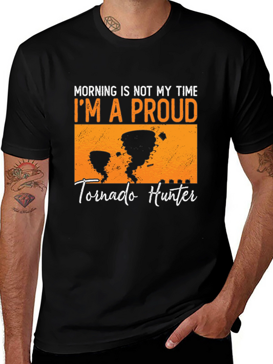 Tornado Hunter Graphic Tee - Morning is Not My Time