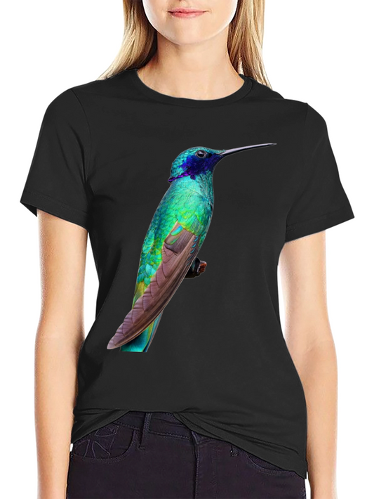 Hummingbird Graphic Tee - Black T-Shirt