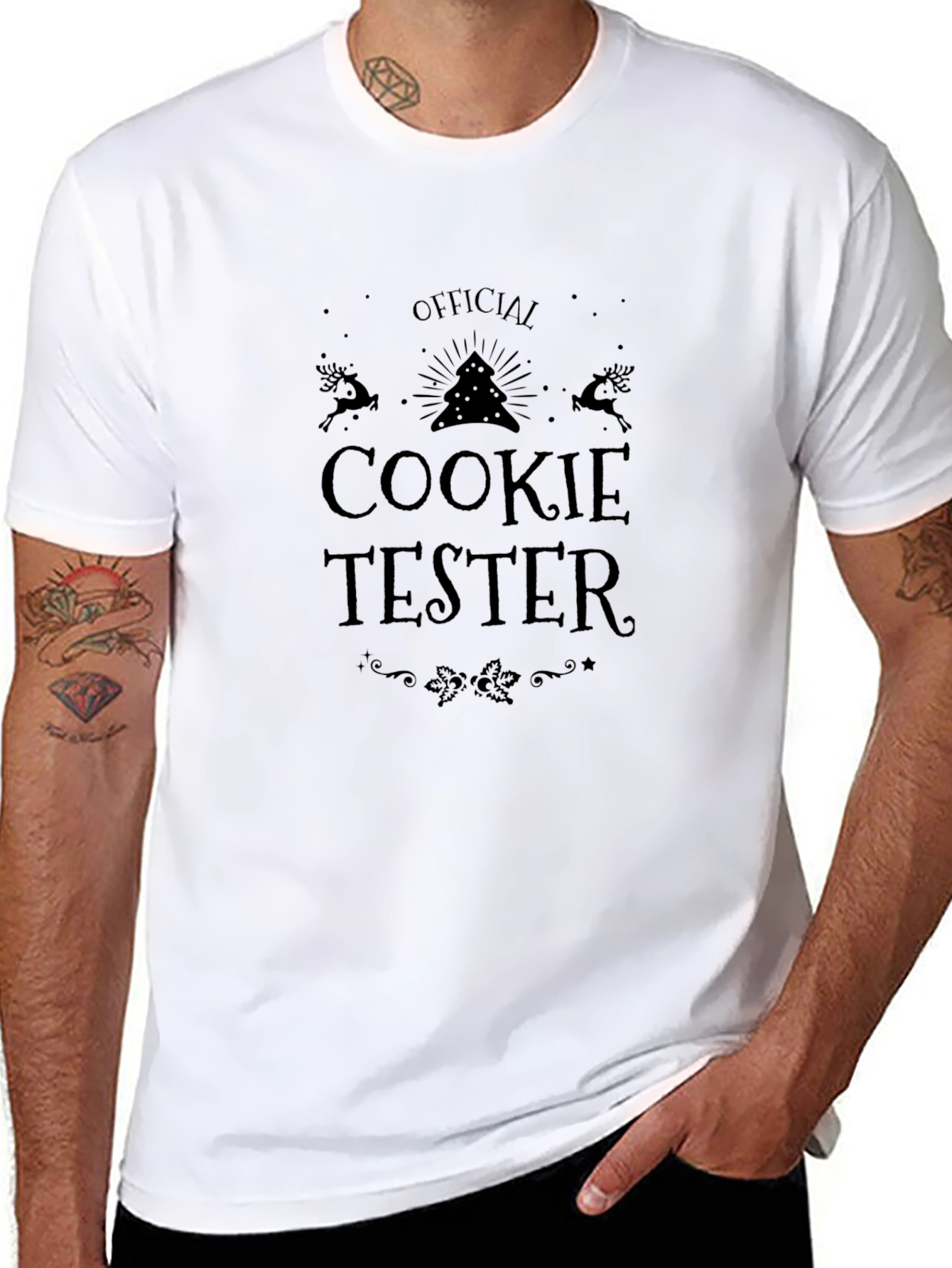 Official Cookie Tester Black T-Shirt