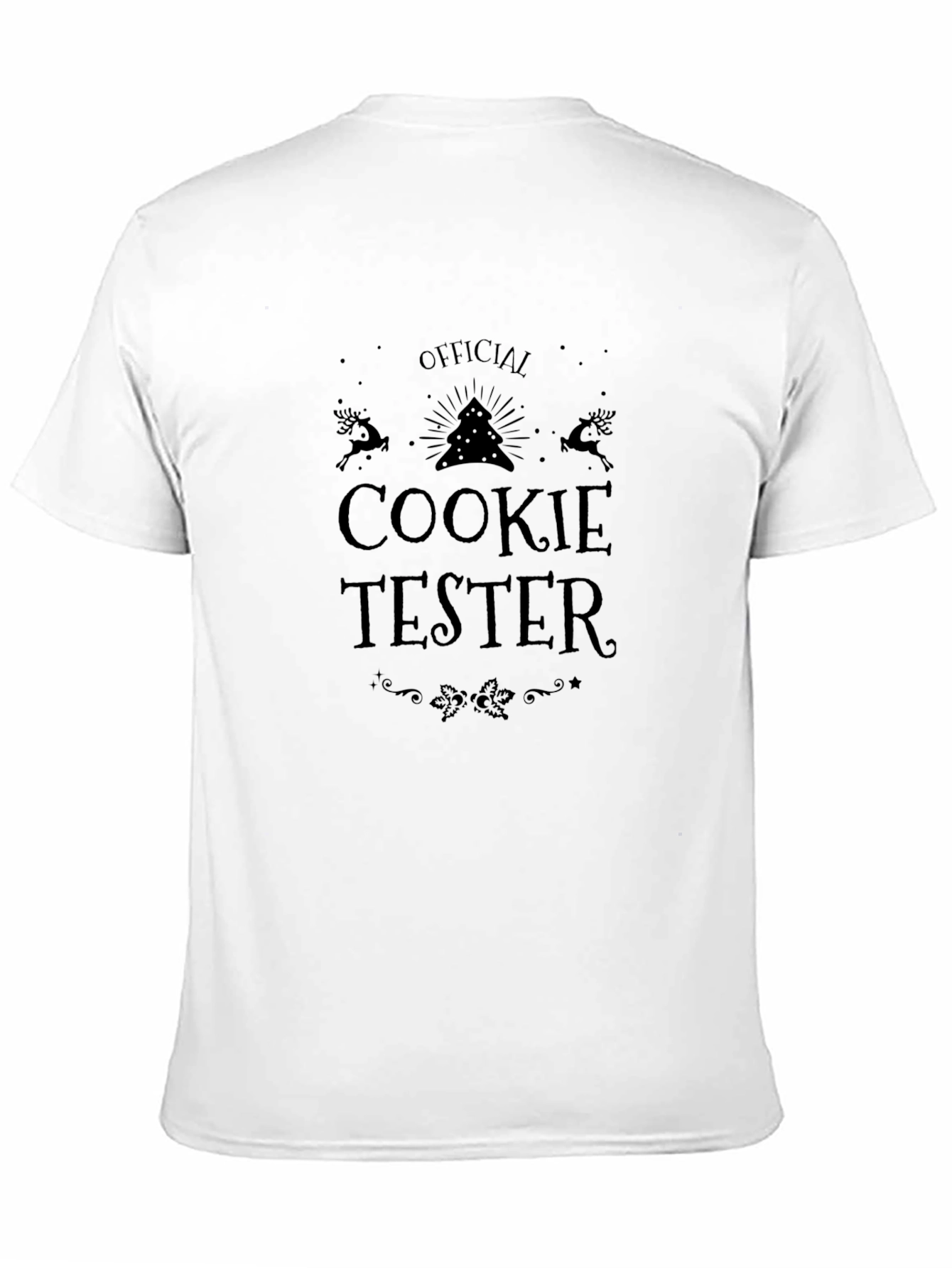 Official Cookie Tester Black T-Shirt