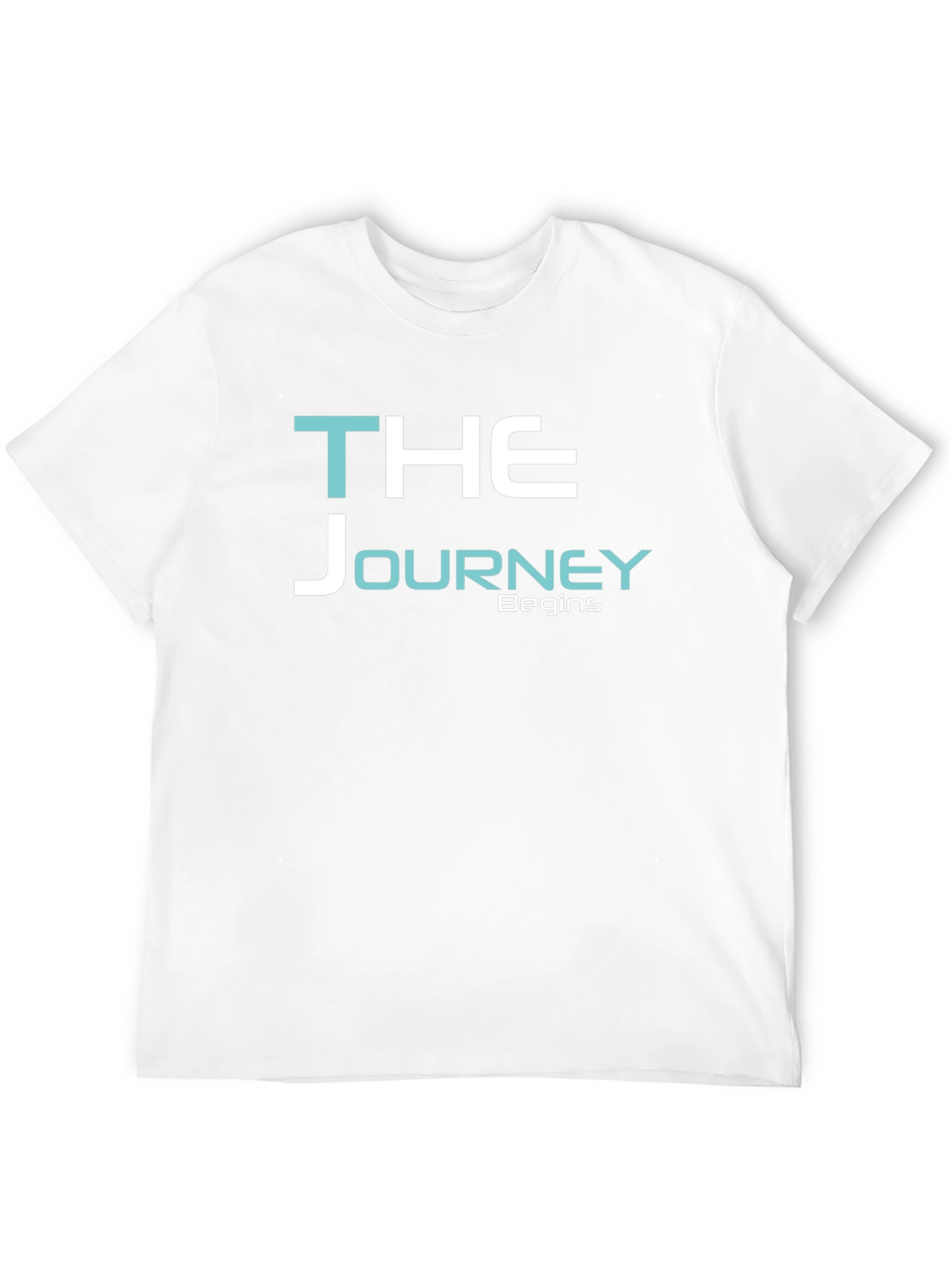 The Journey Begins Graphic Tee - Black