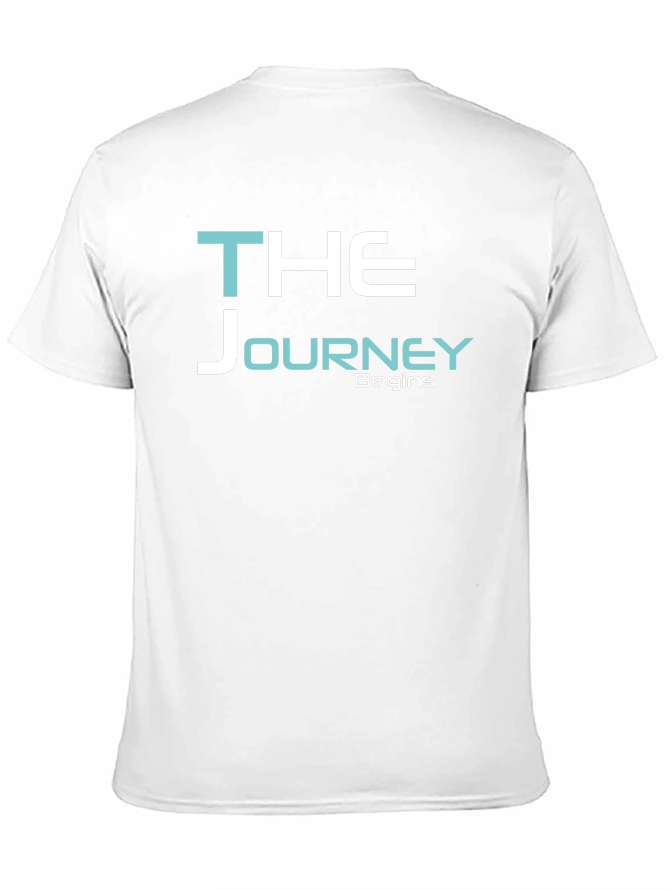 The Journey Begins Graphic Tee - Black