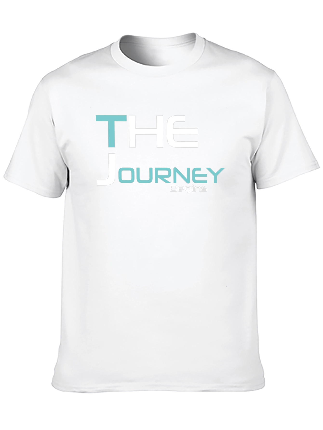 The Journey Begins Graphic Tee - Black
