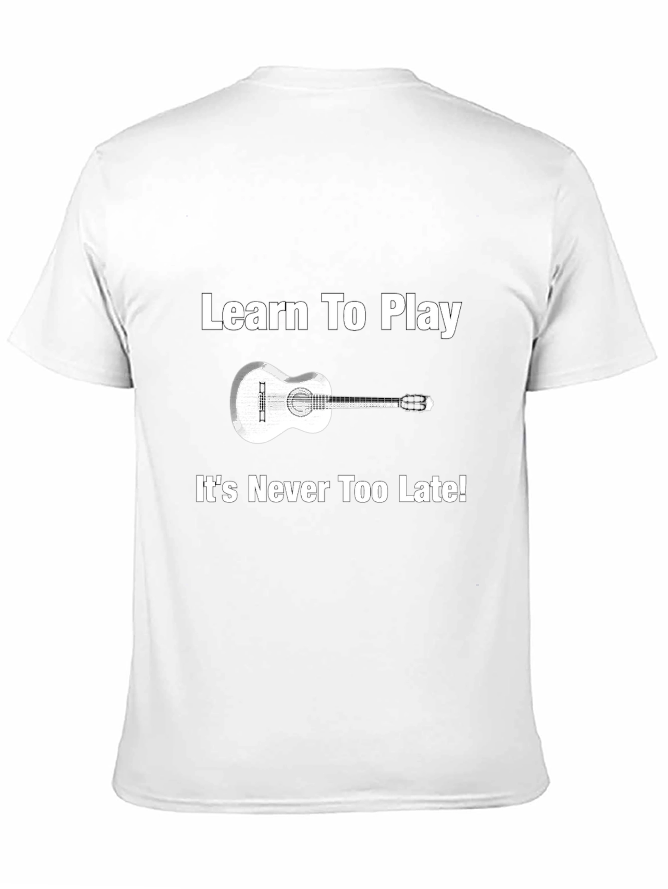 Learn To Play Guitar Graphic T-Shirt