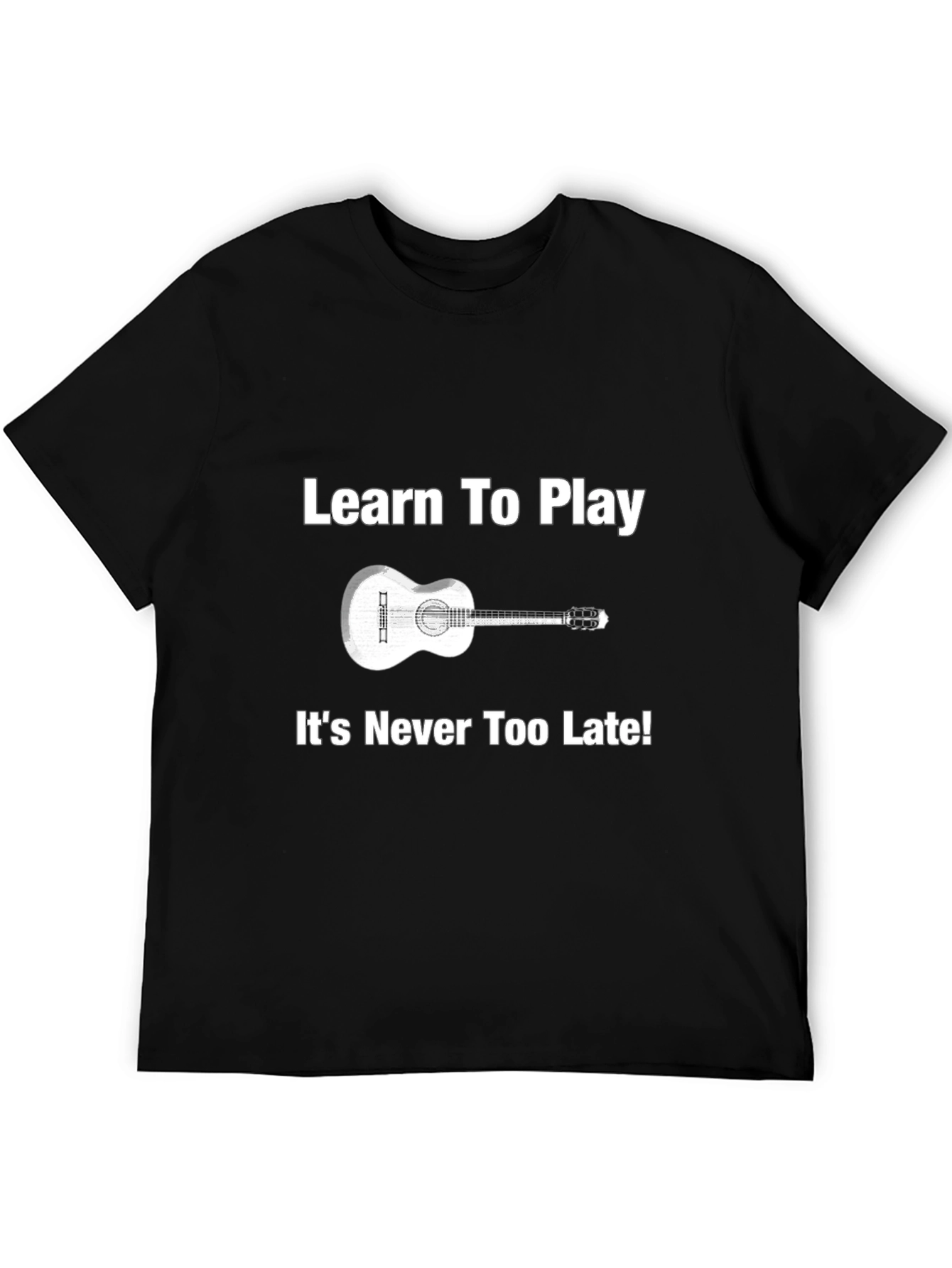 Learn To Play Guitar Graphic T-Shirt