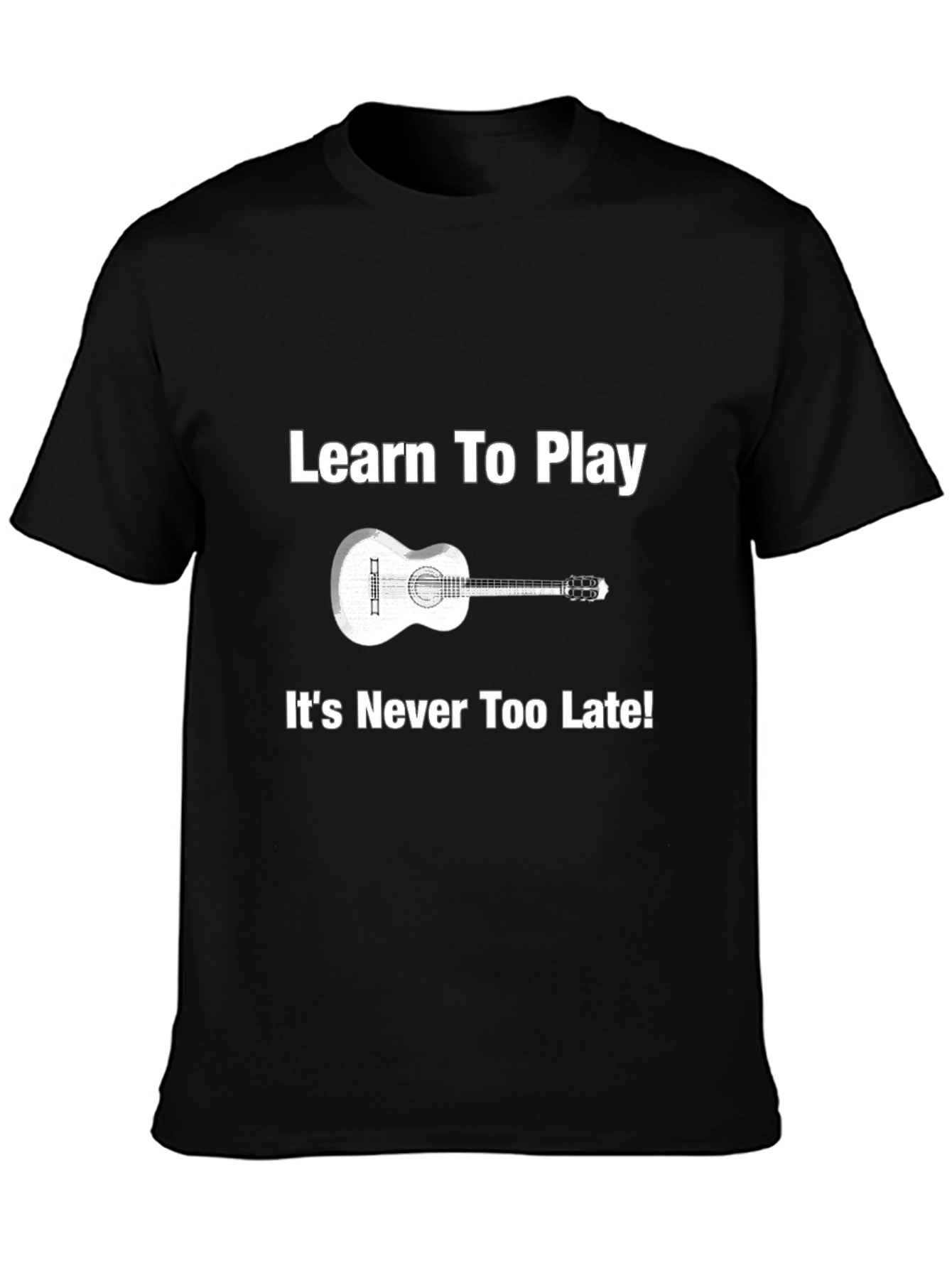 Learn To Play Guitar Graphic T-Shirt