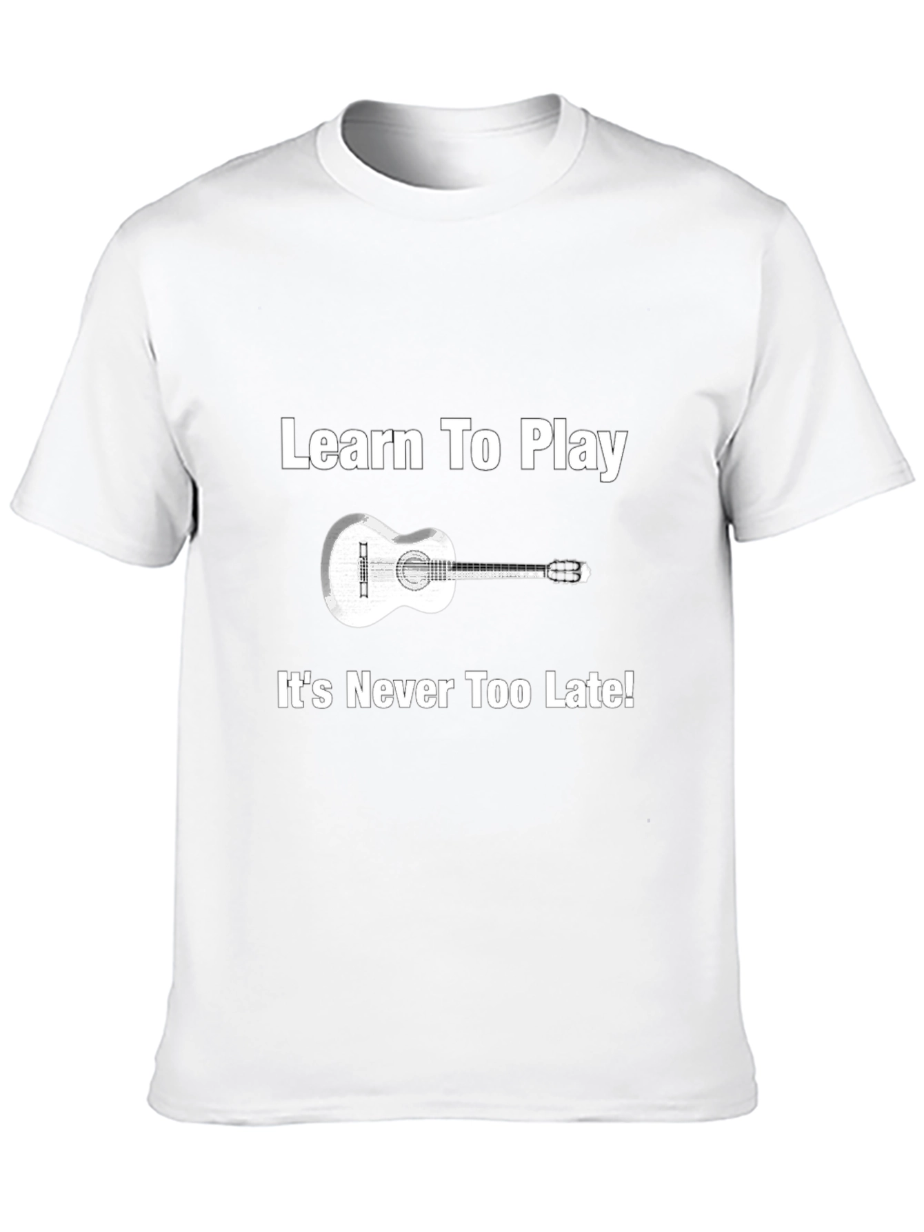 Learn To Play Guitar Graphic T-Shirt