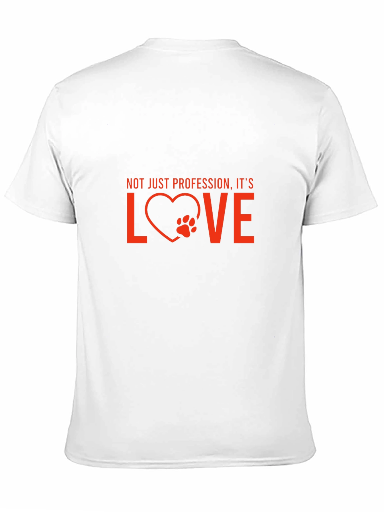 Vet Tech Love T-Shirt - Not Just Profession