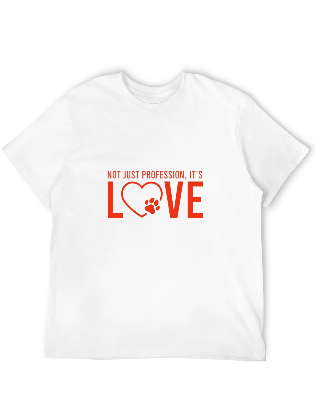 Vet Tech Love T-Shirt - Not Just Profession