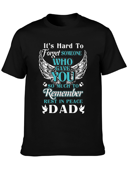 In Loving Memory Dad T-Shirt Memorial RIP Shirt