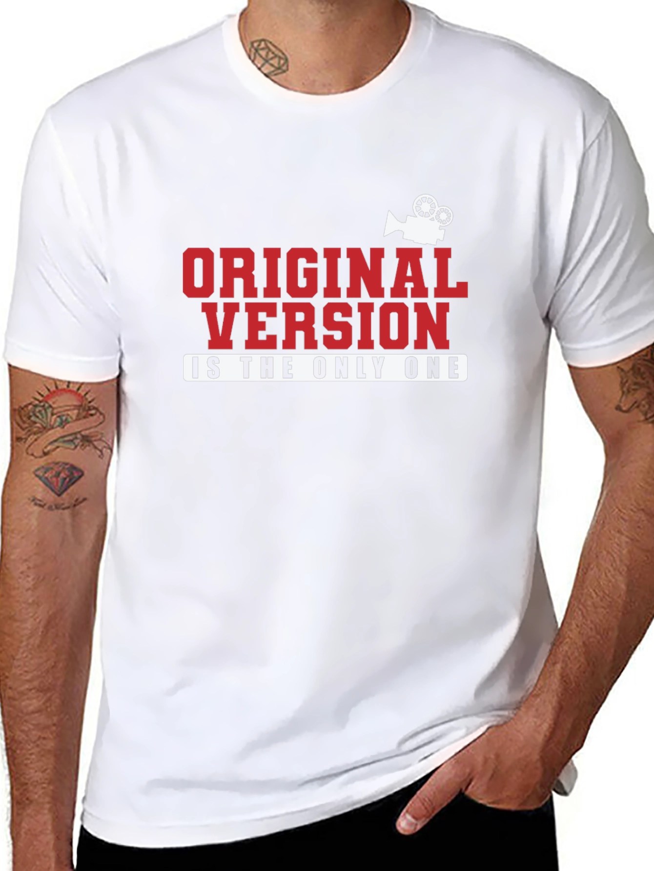 Original Version T-Shirt - Movie Lover Tee