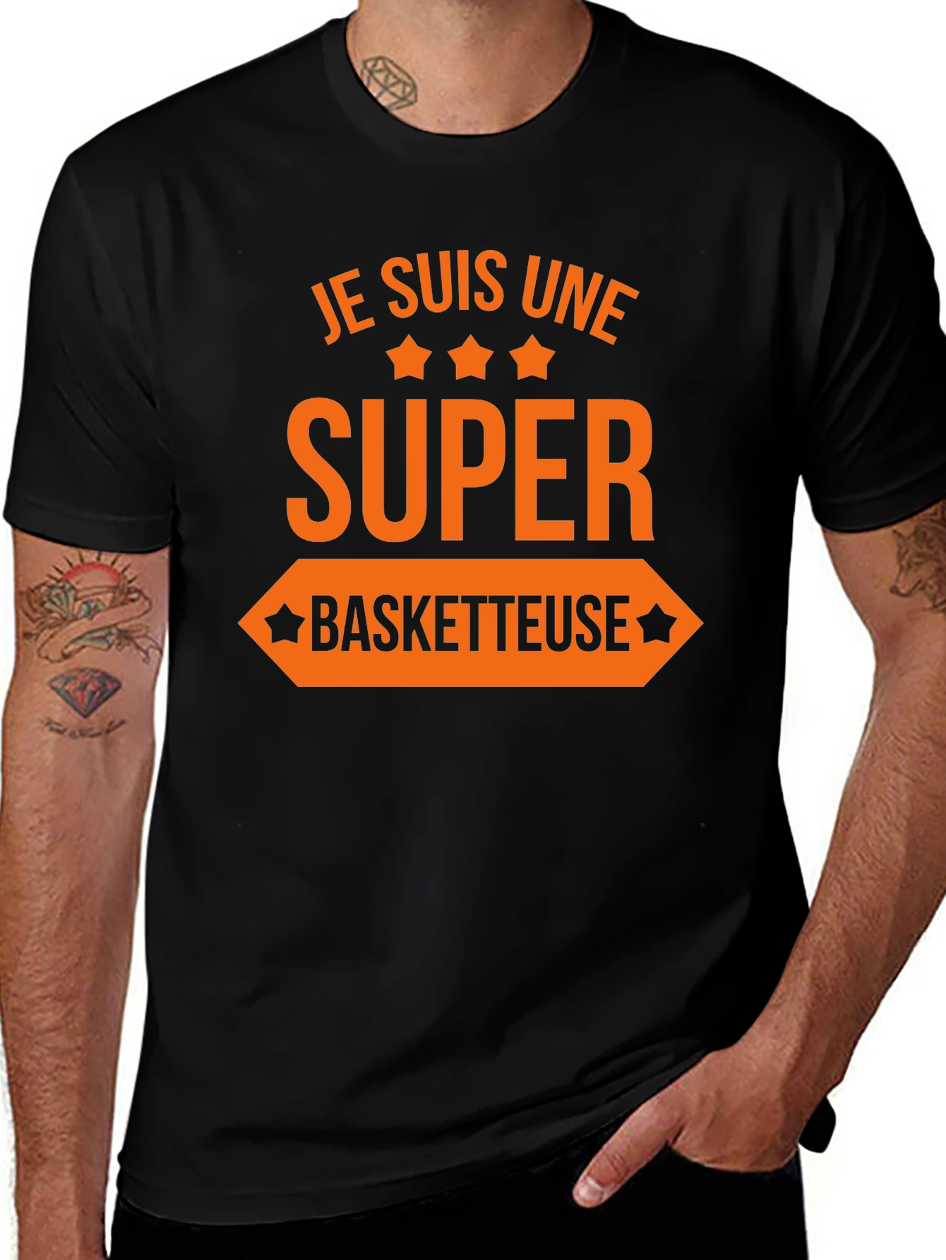 Super Basketteuse T-Shirt - Black