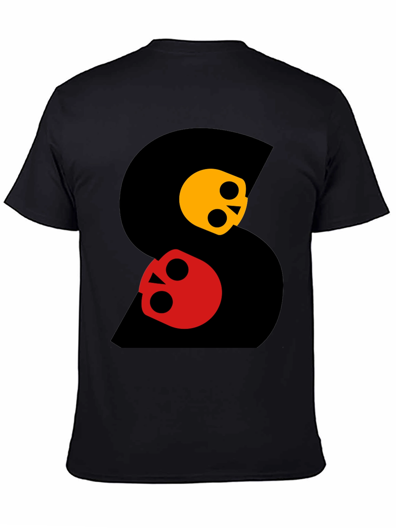 Skull S Graphic Tee - Mens Black T-Shirt