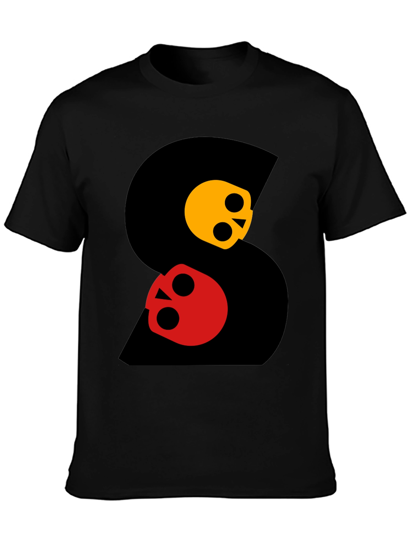 Skull S Graphic Tee - Mens Black T-Shirt