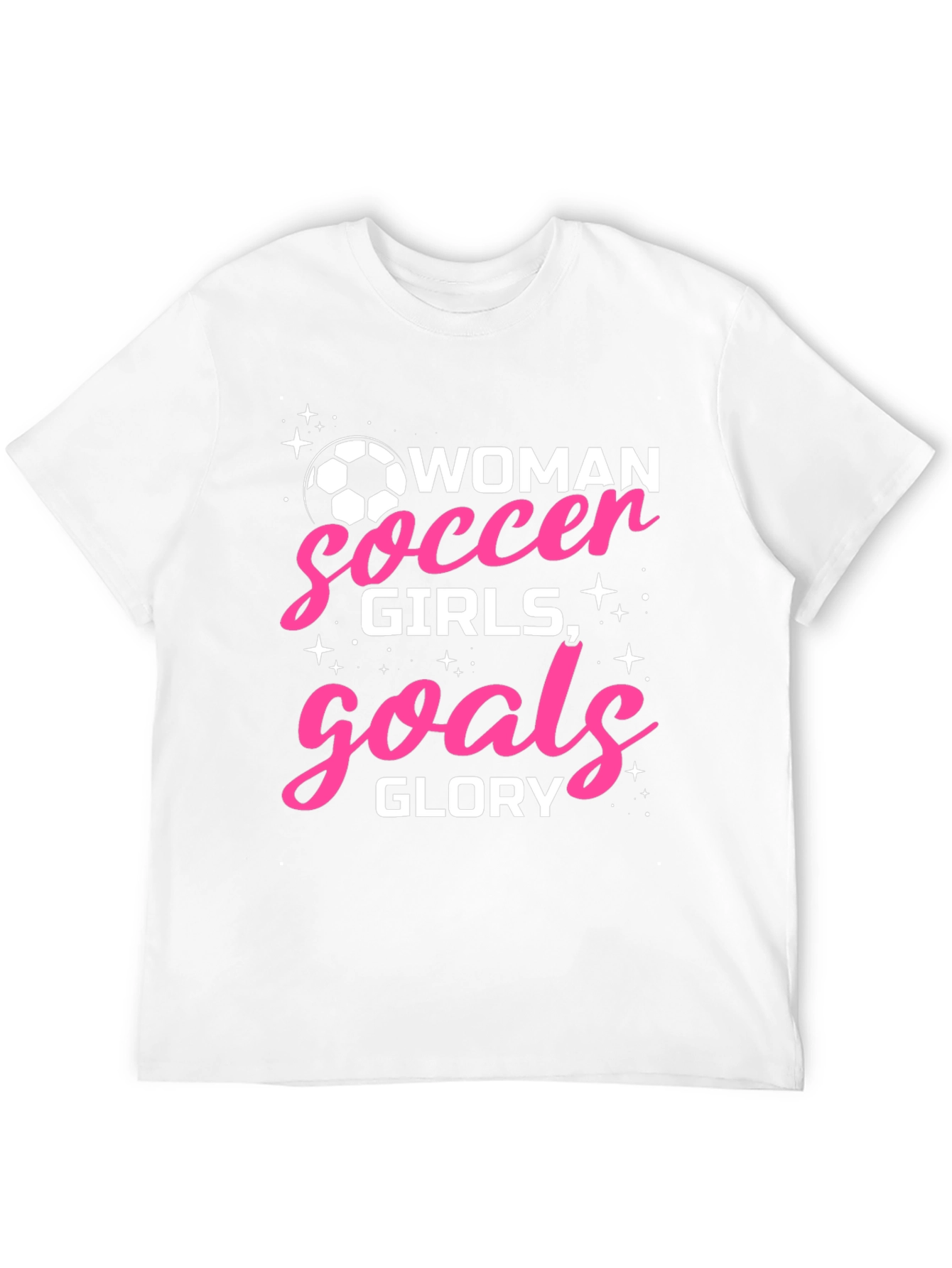 Woman Soccer Girls Goals Glory T-Shirt