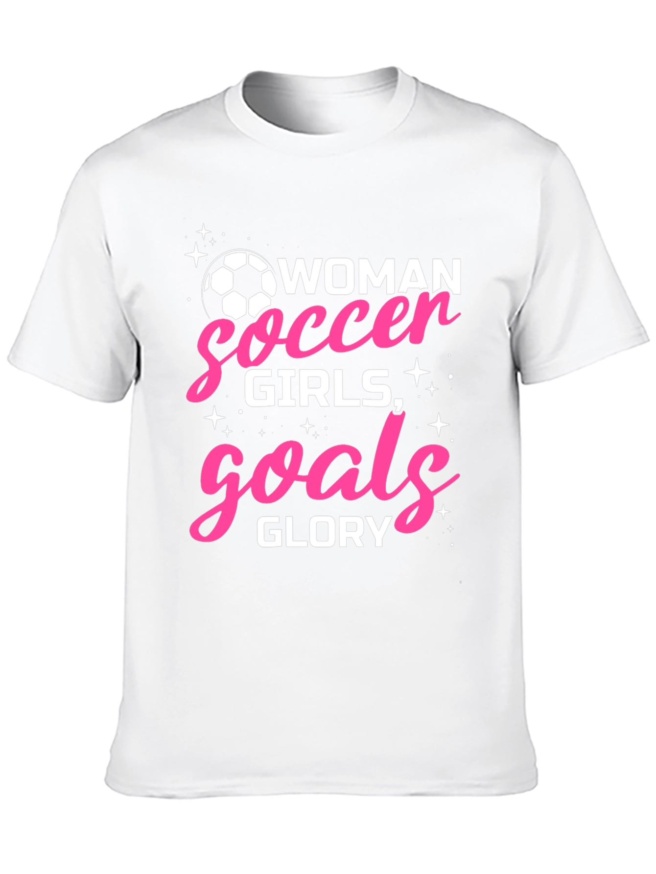 Woman Soccer Girls Goals Glory T-Shirt