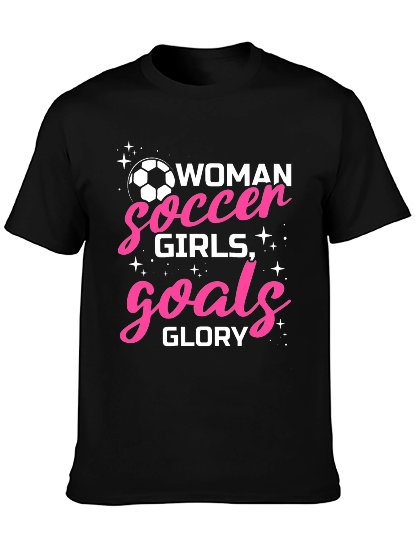 Woman Soccer Girls Goals Glory T-Shirt