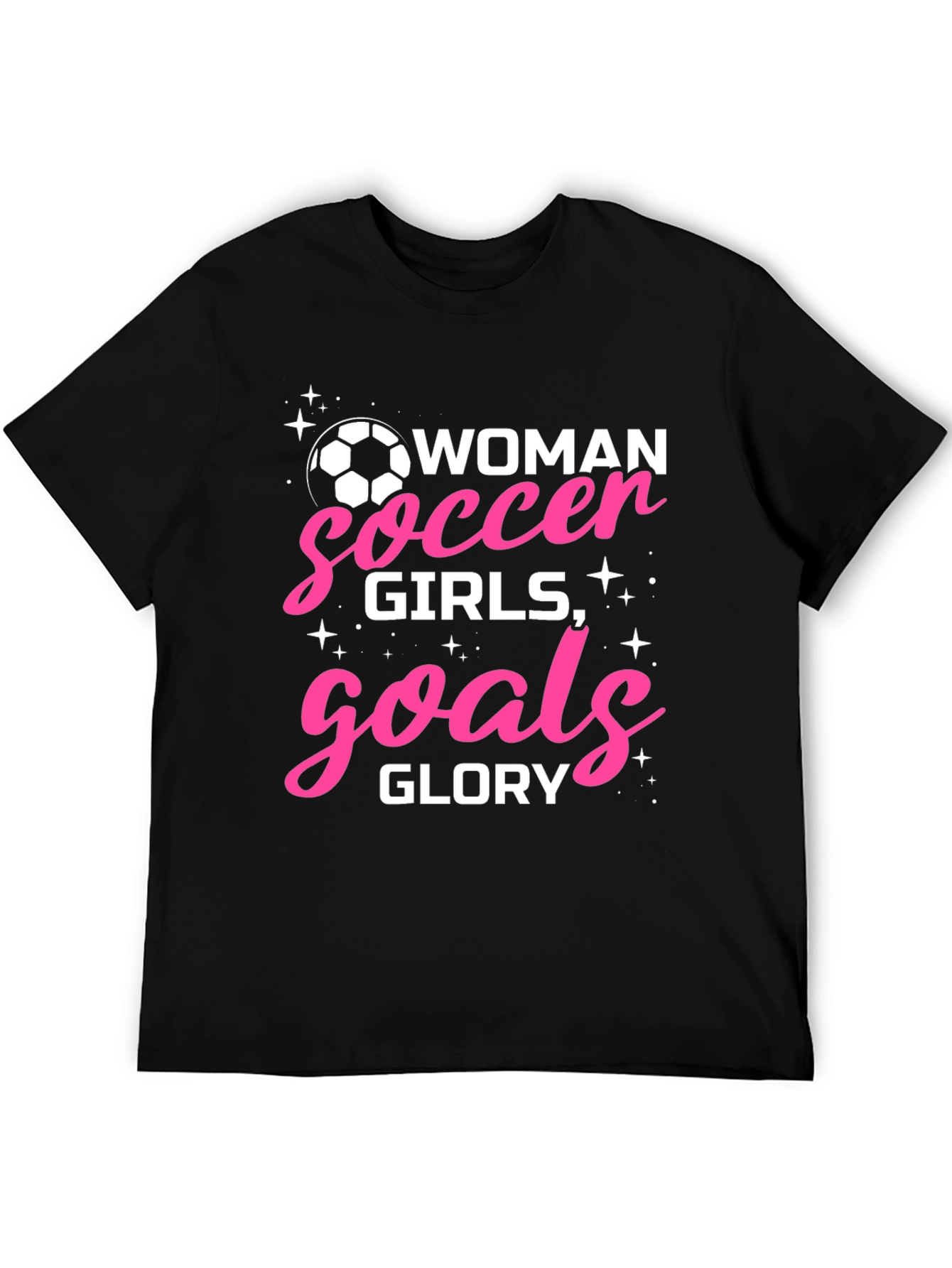 Woman Soccer Girls Goals Glory T-Shirt