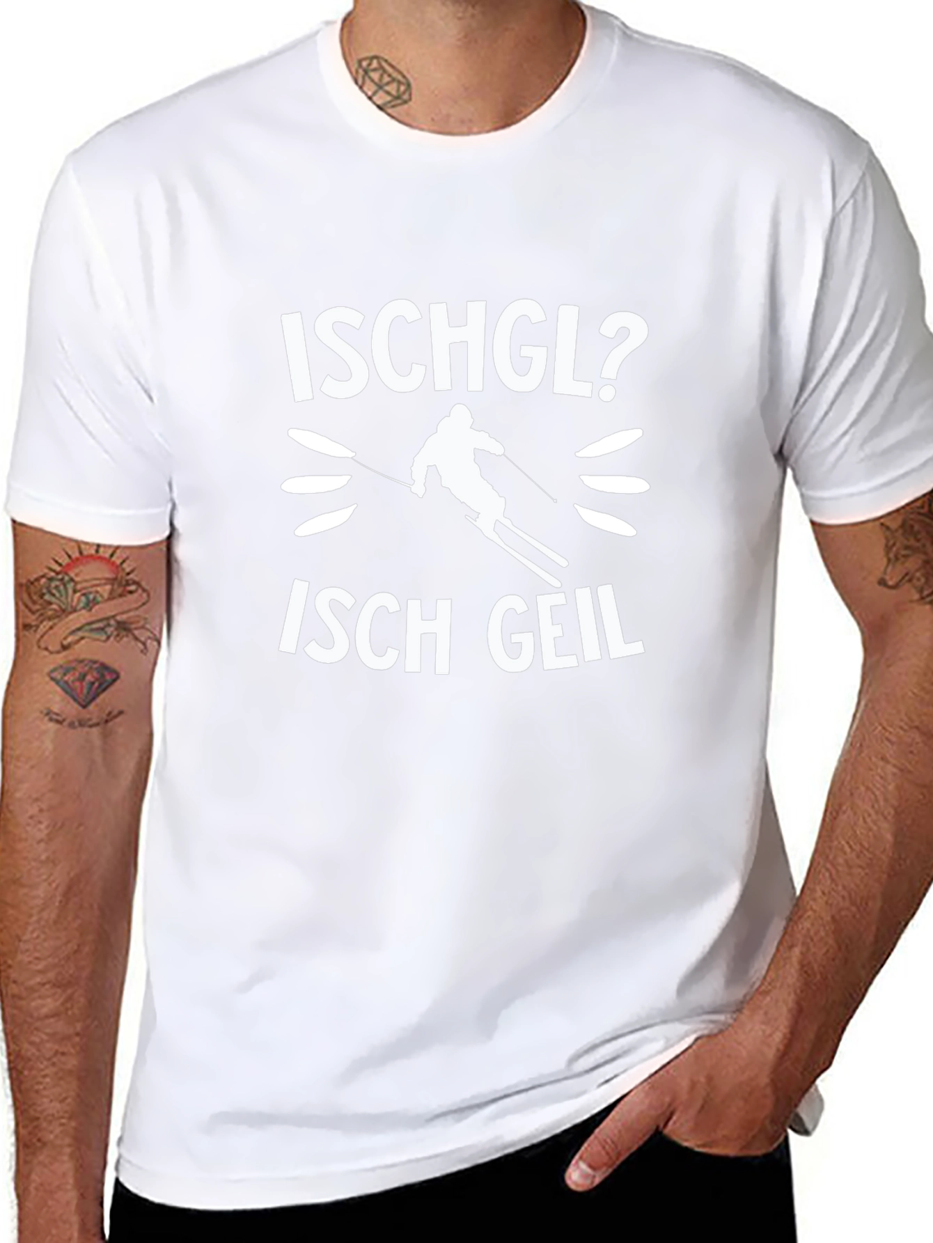 Ischgl Skiing T-Shirt - Funny Winter Sports Tee