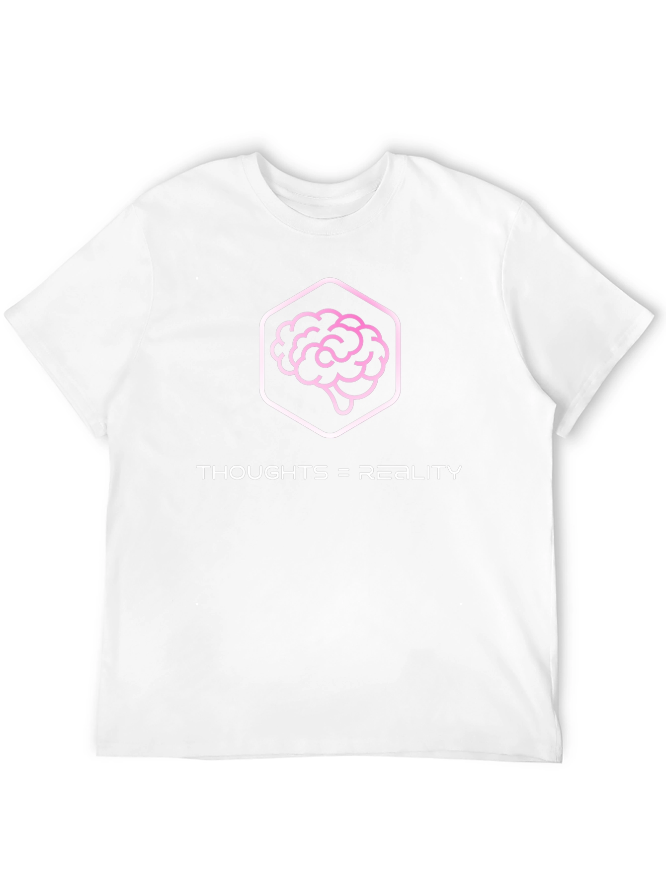 Thoughts = Reality Graphic Tee - Black