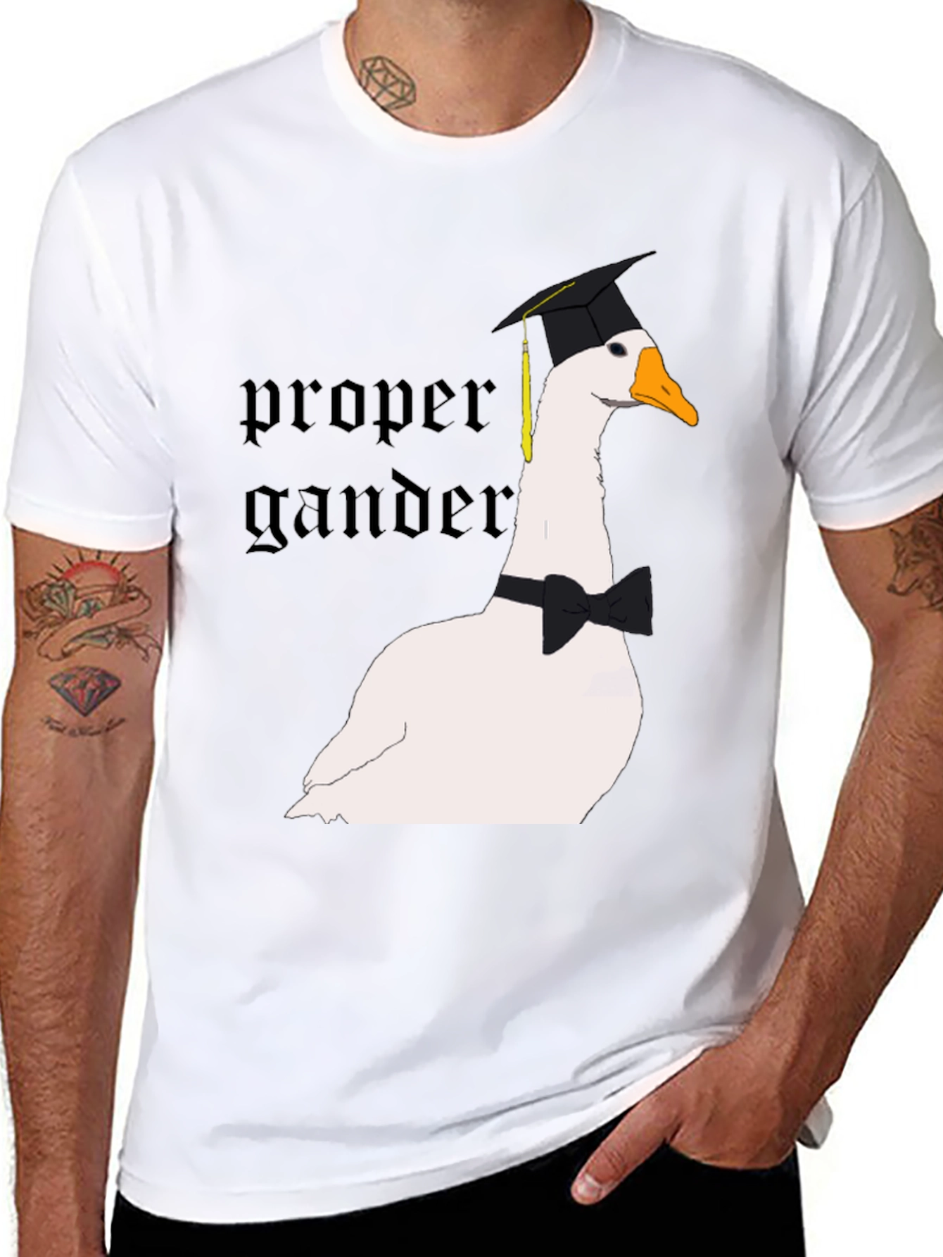 Proper Gander Graduate Graphic Tee