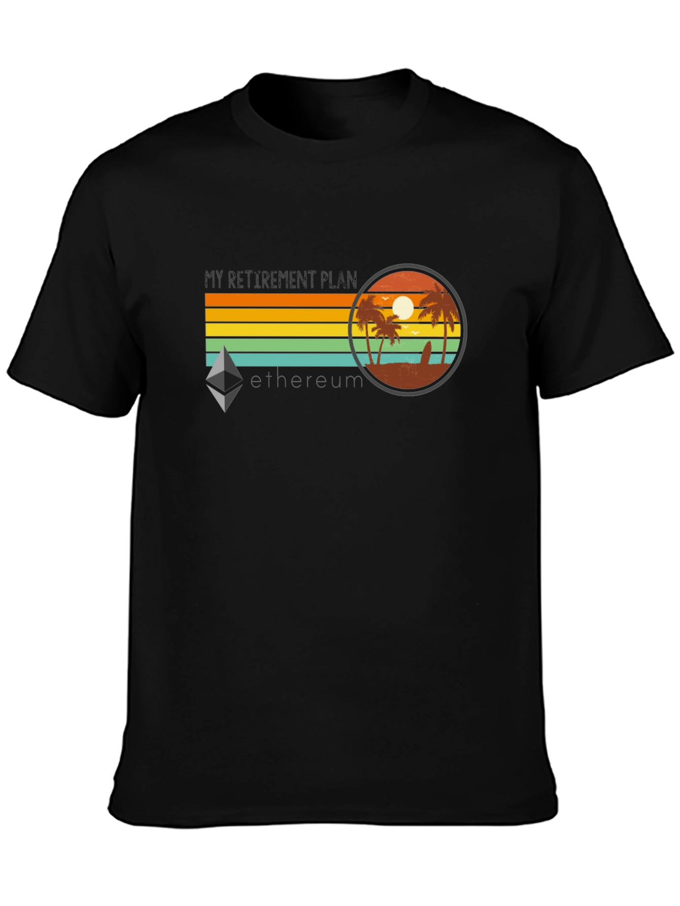 Ethereum Retirement Plan Graphic T-Shirt