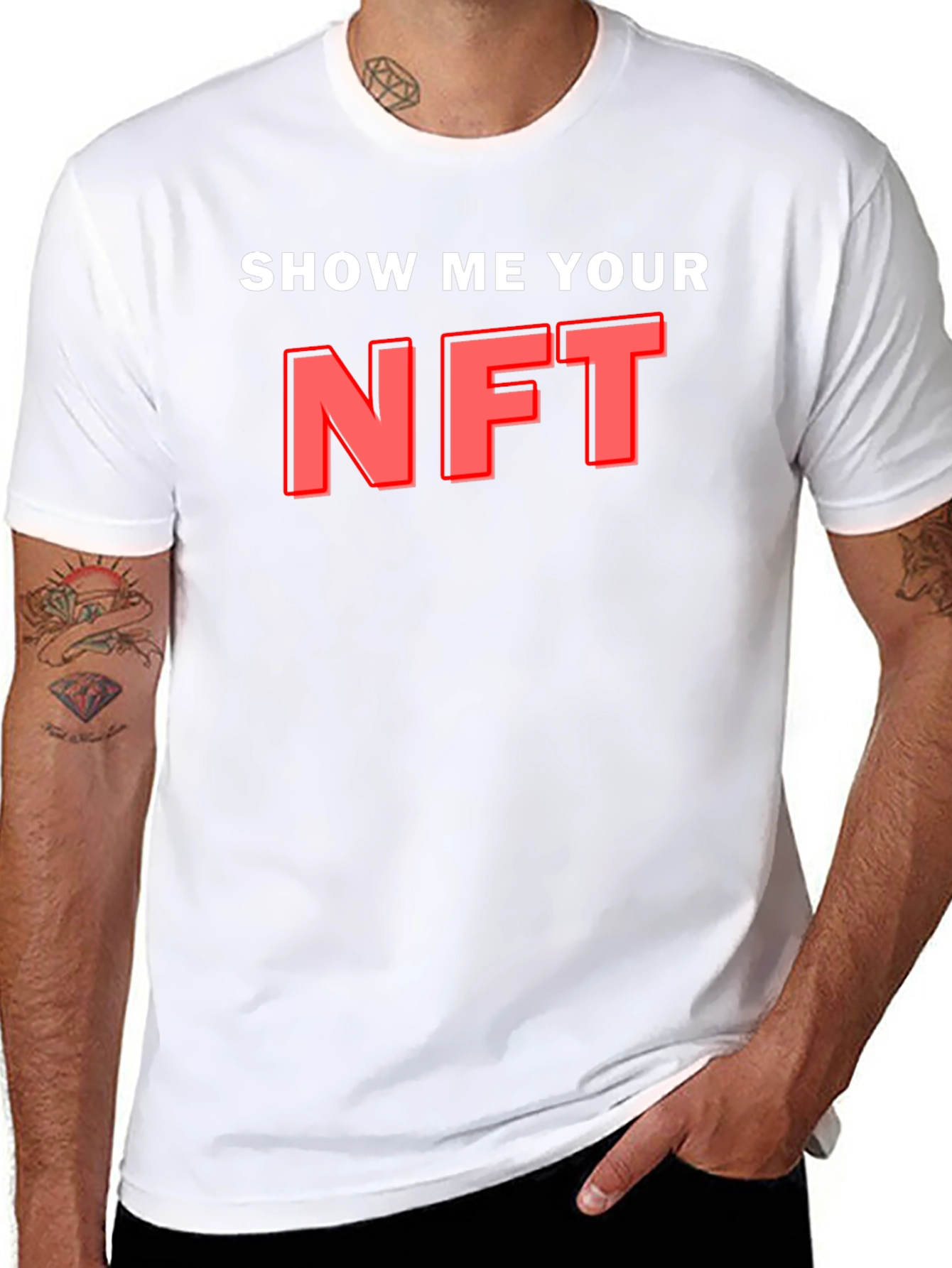 Show Me Your NFT T-Shirt Black