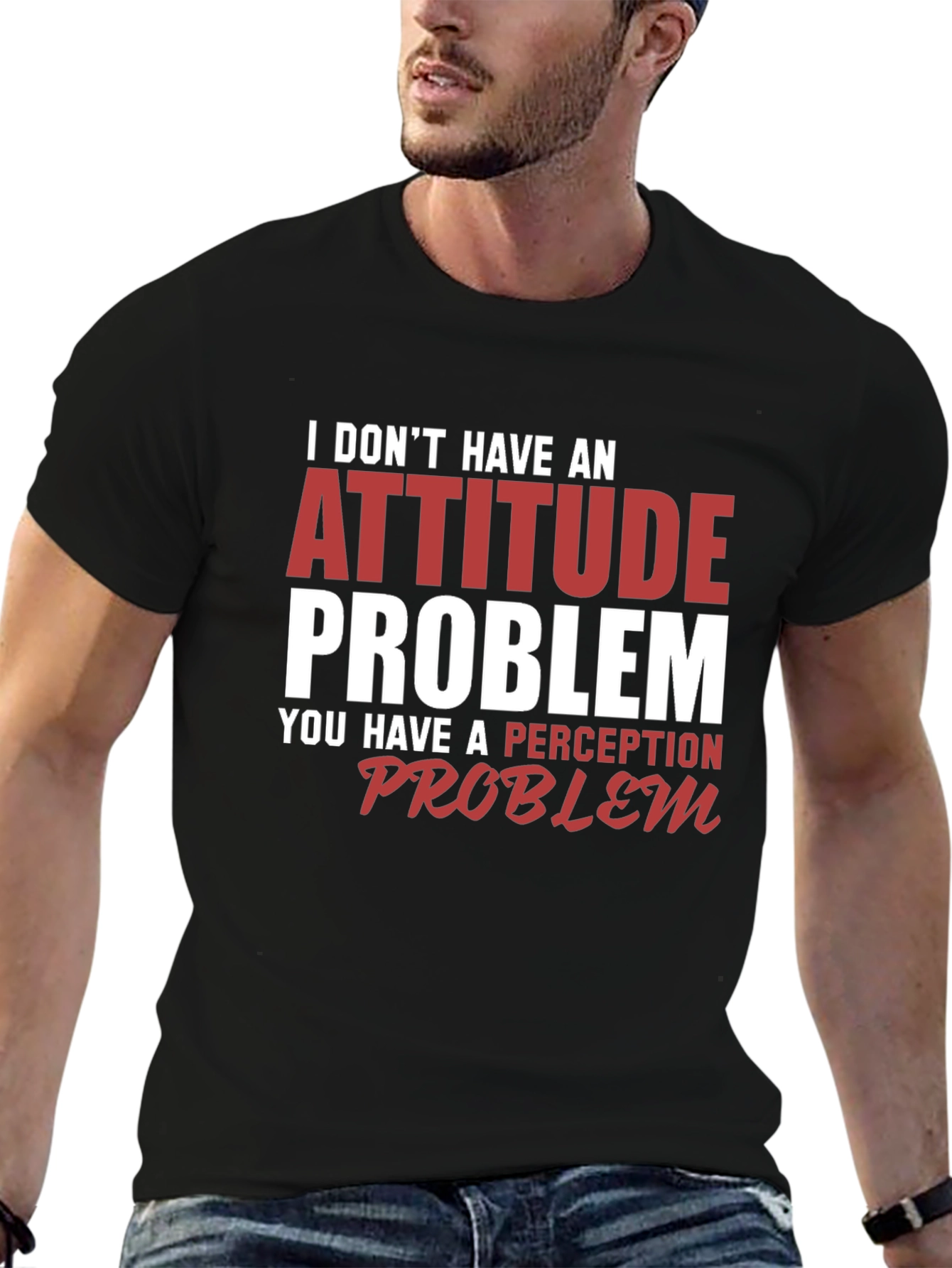 Attitude Problem Graphic Tee - Funny Slogan T-Shirt