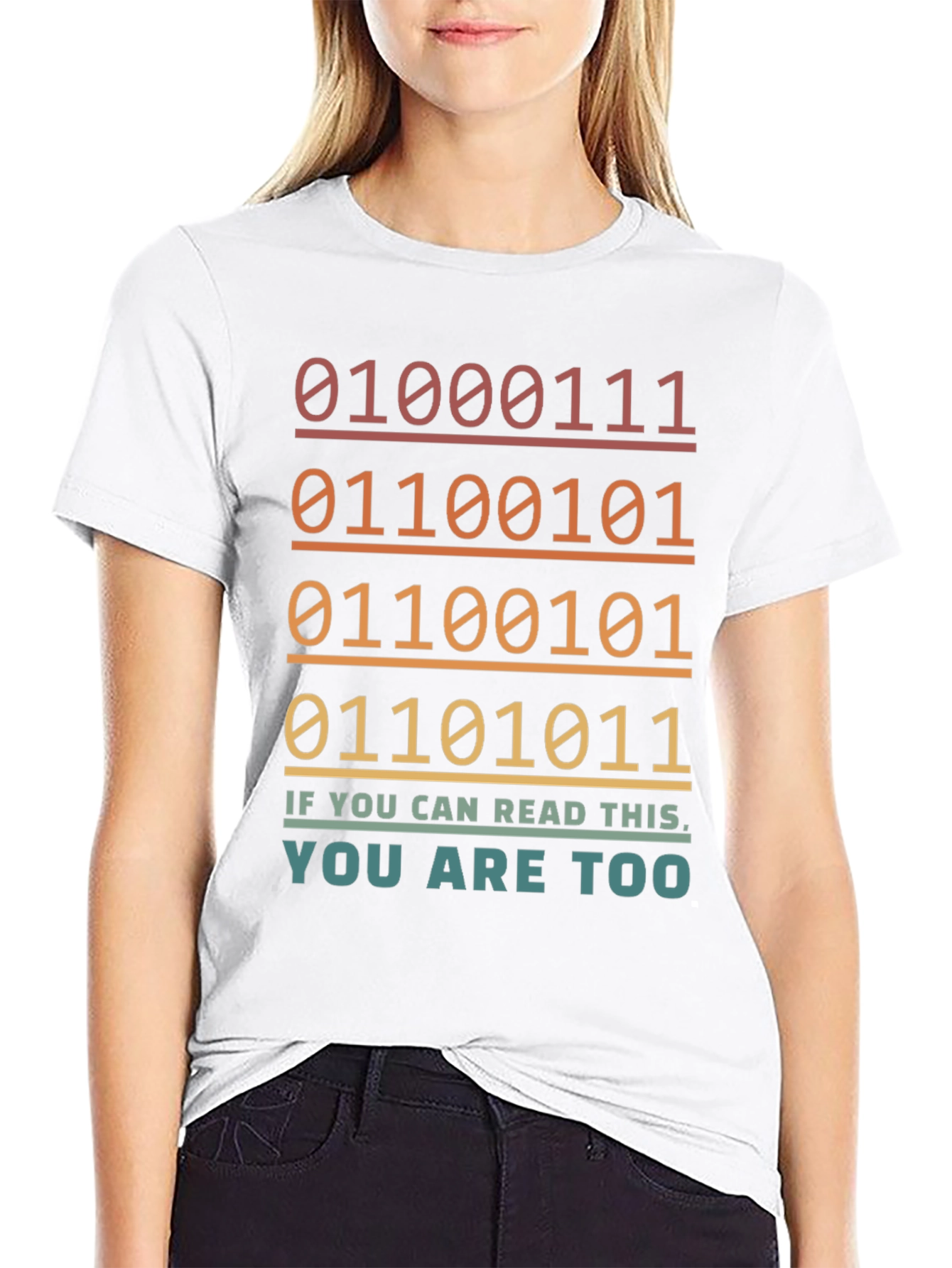 Binary Code You Are Too T-Shirt