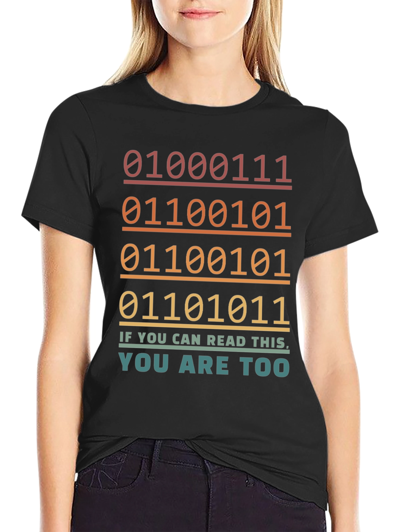 Binary Code You Are Too T-Shirt
