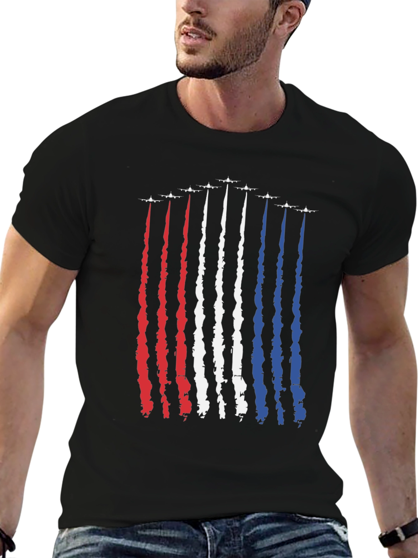 Patriotic Jet Stream T-Shirt