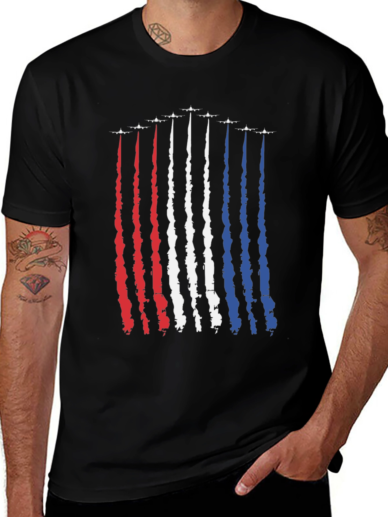 Patriotic Jet Stream T-Shirt