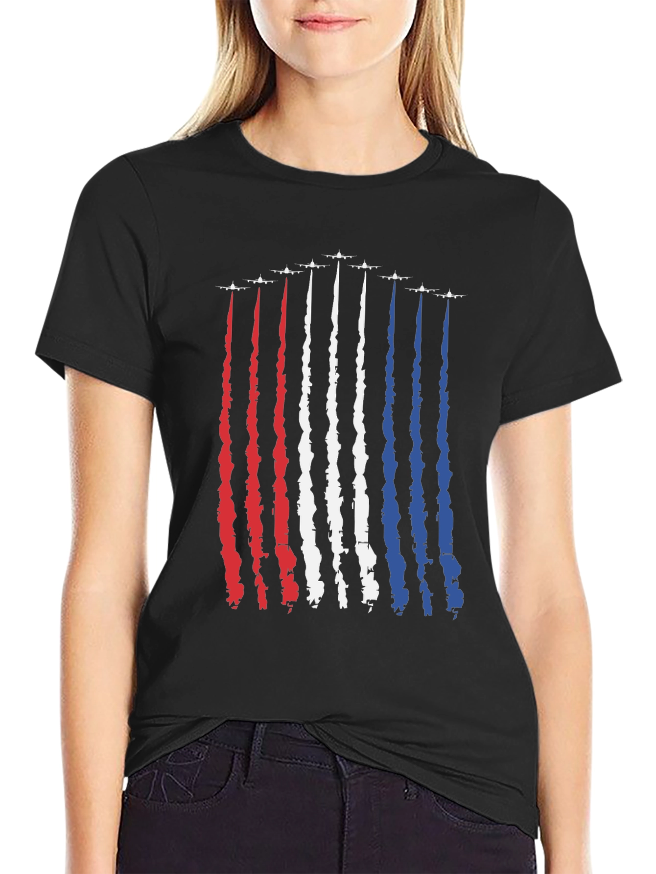 Patriotic Jet Stream T-Shirt