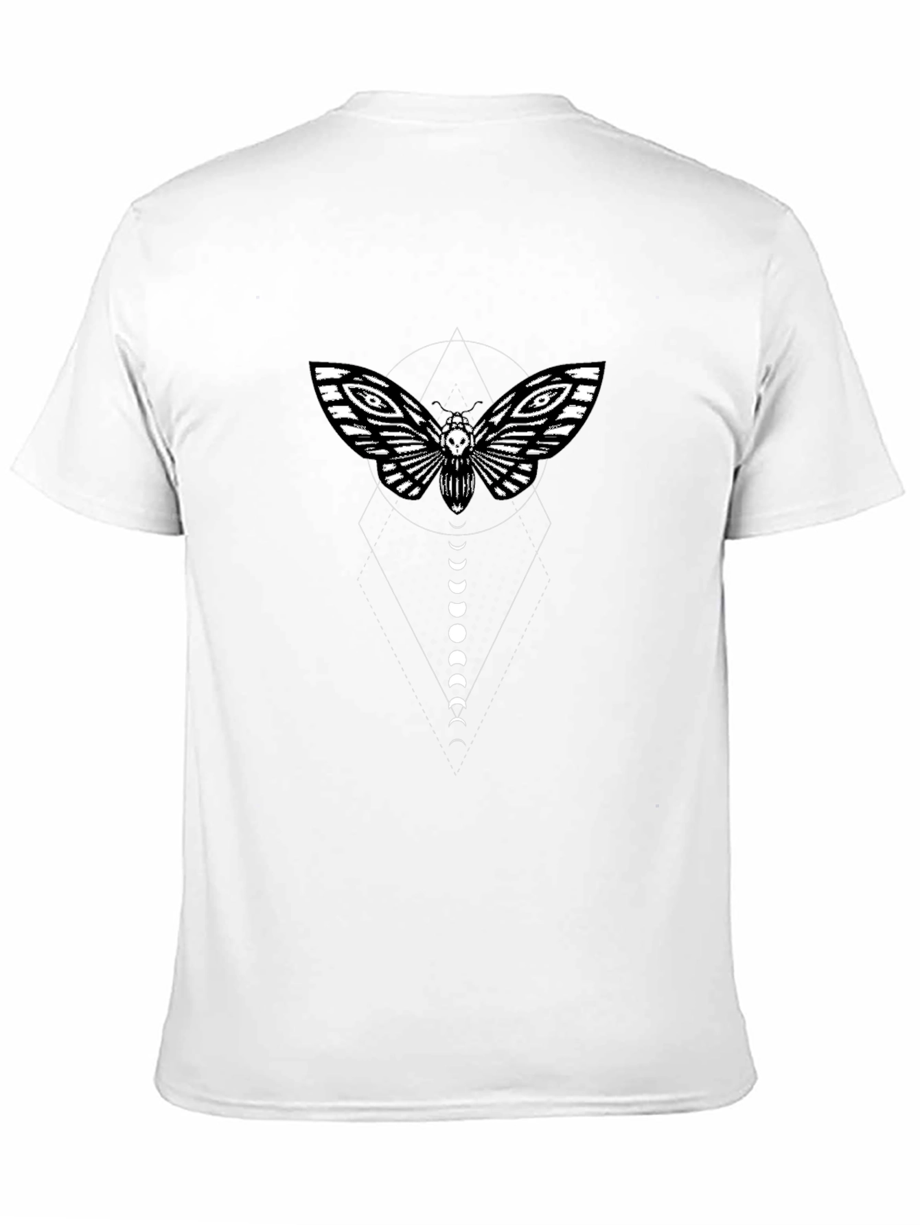 Moth & Moon Phases Graphic Tee