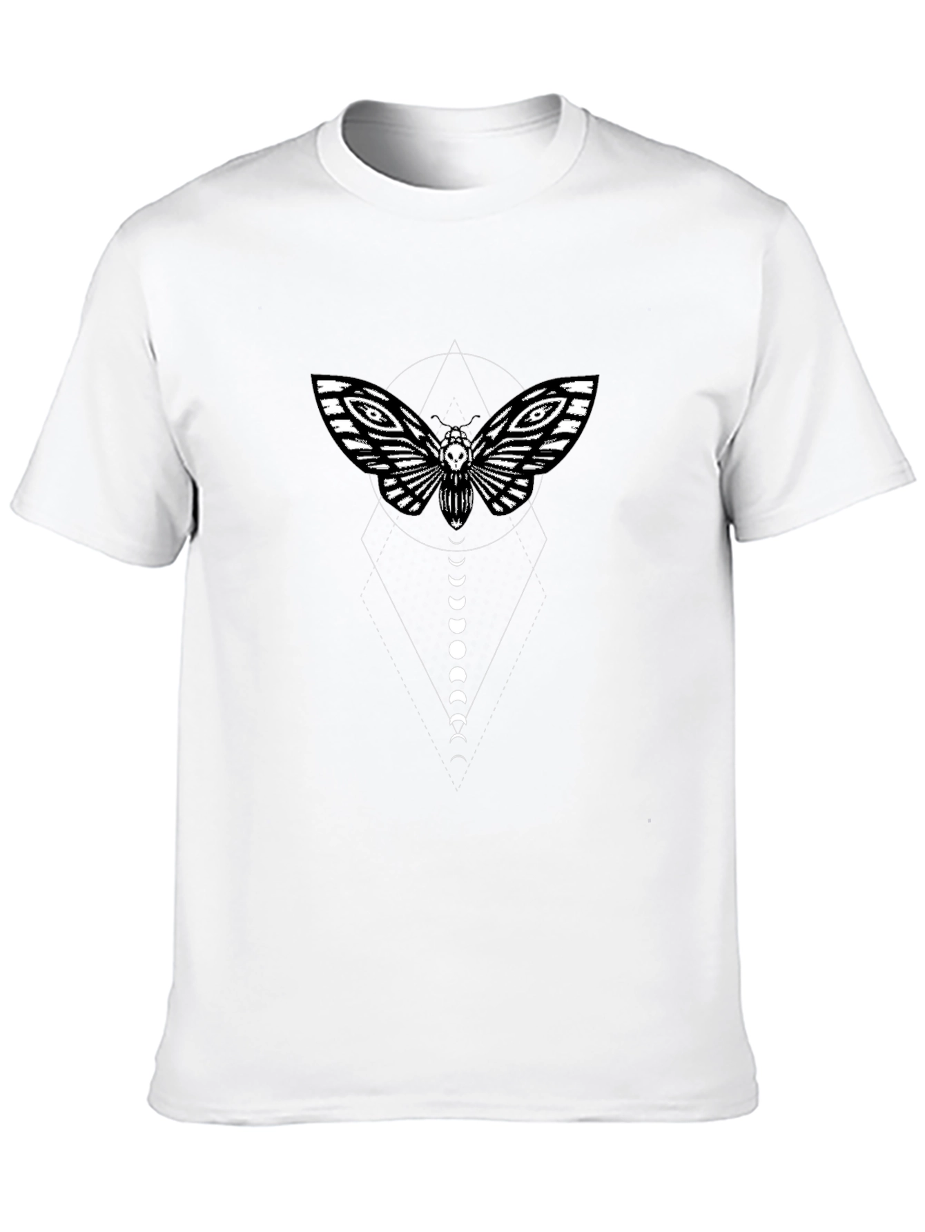 Moth & Moon Phases Graphic Tee