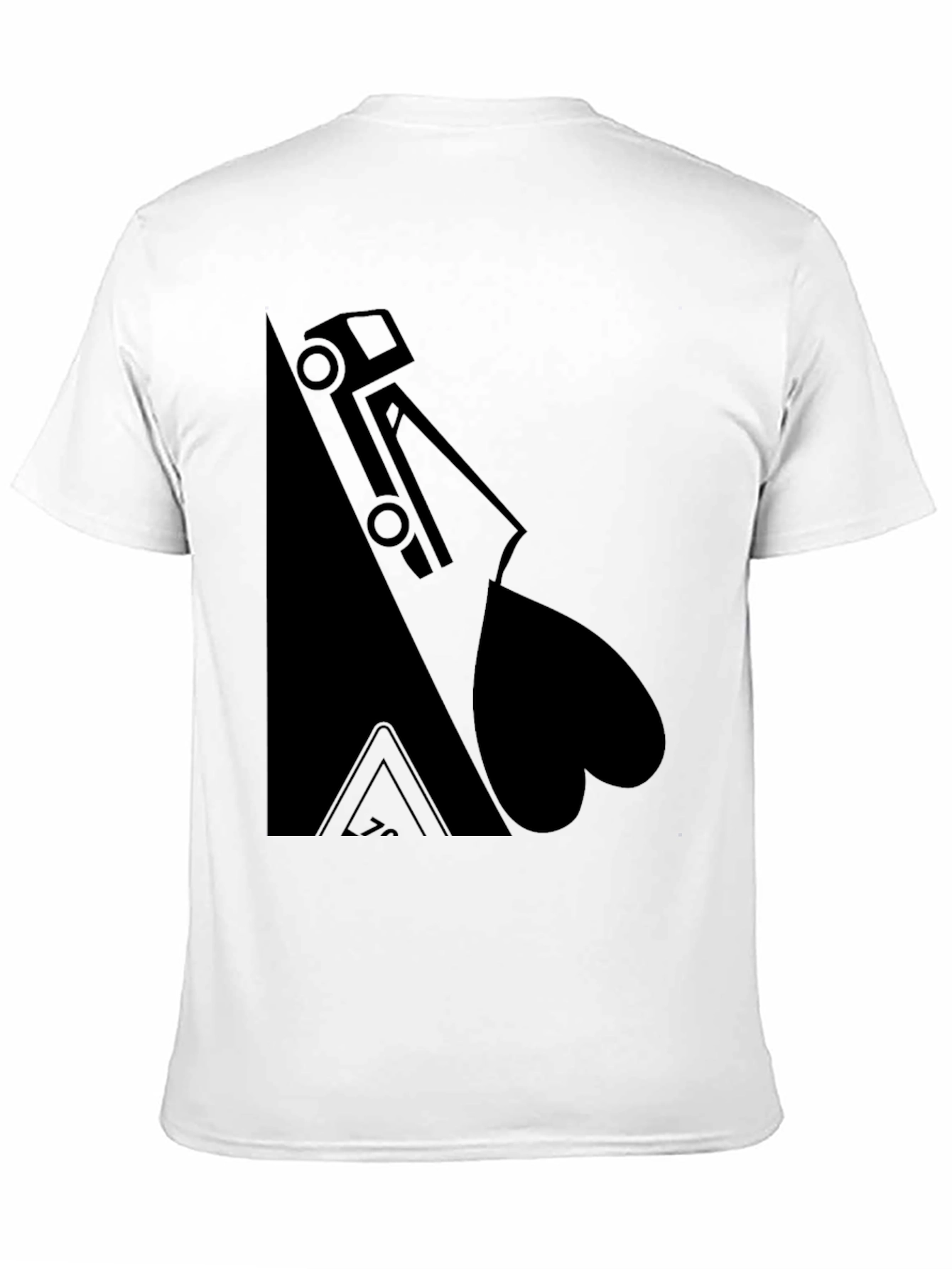 Truck & Heart Black T-Shirt