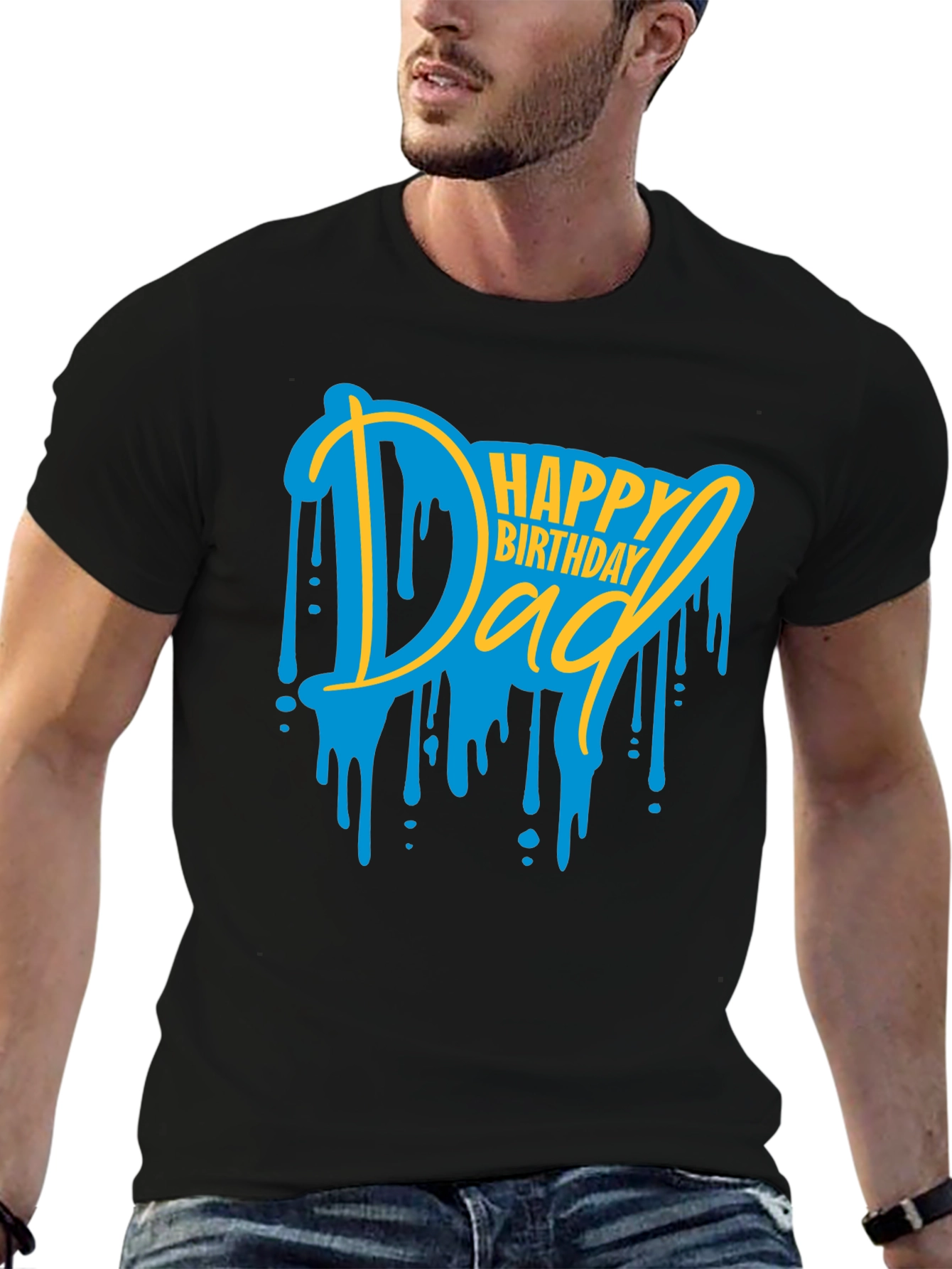 Happy Birthday Dad T-Shirt Fathers Day Tee